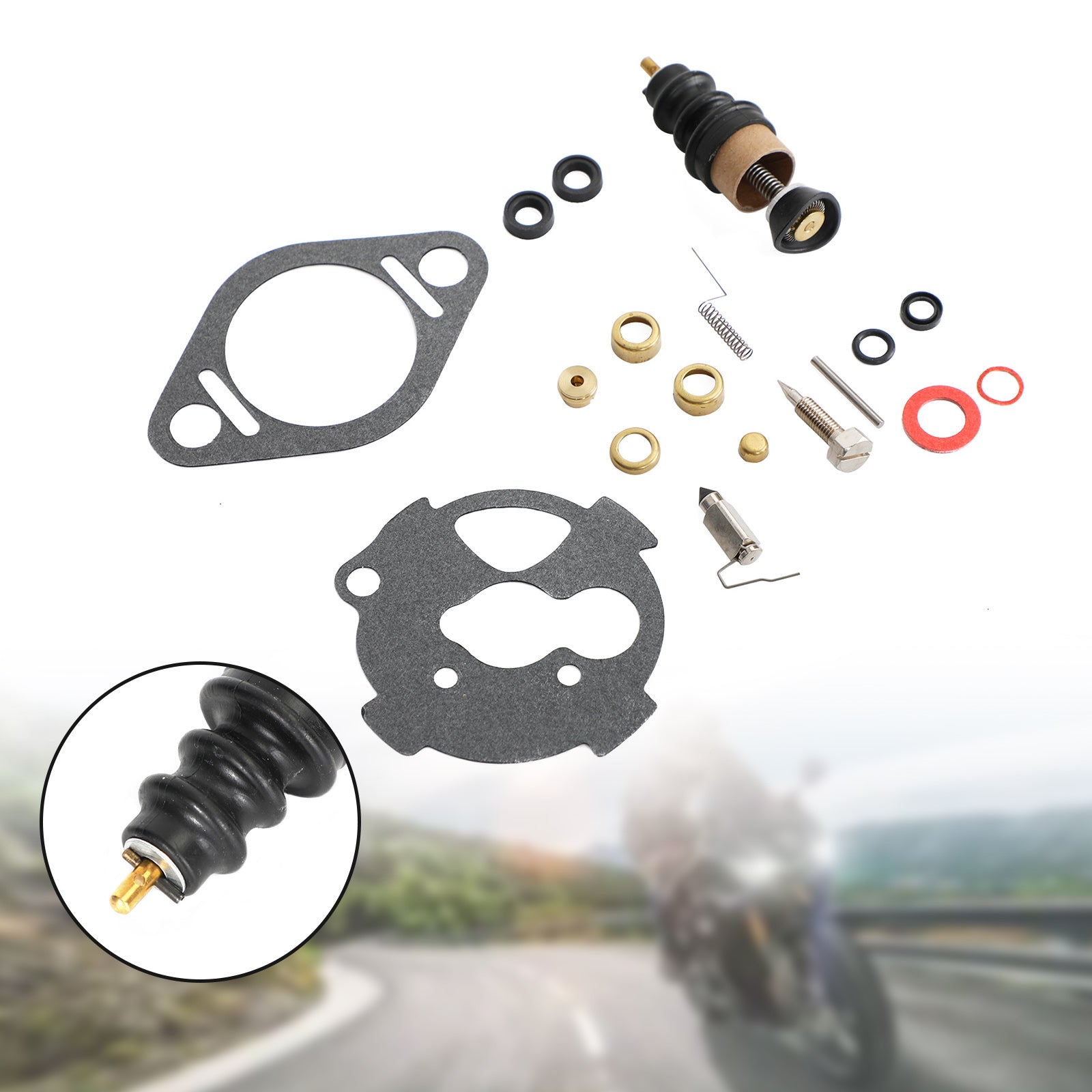Forgasser om ombyggingssett Fit for Pre-1976 36mm 38mm 40mm FL FX XL Models 27132-71 Generic