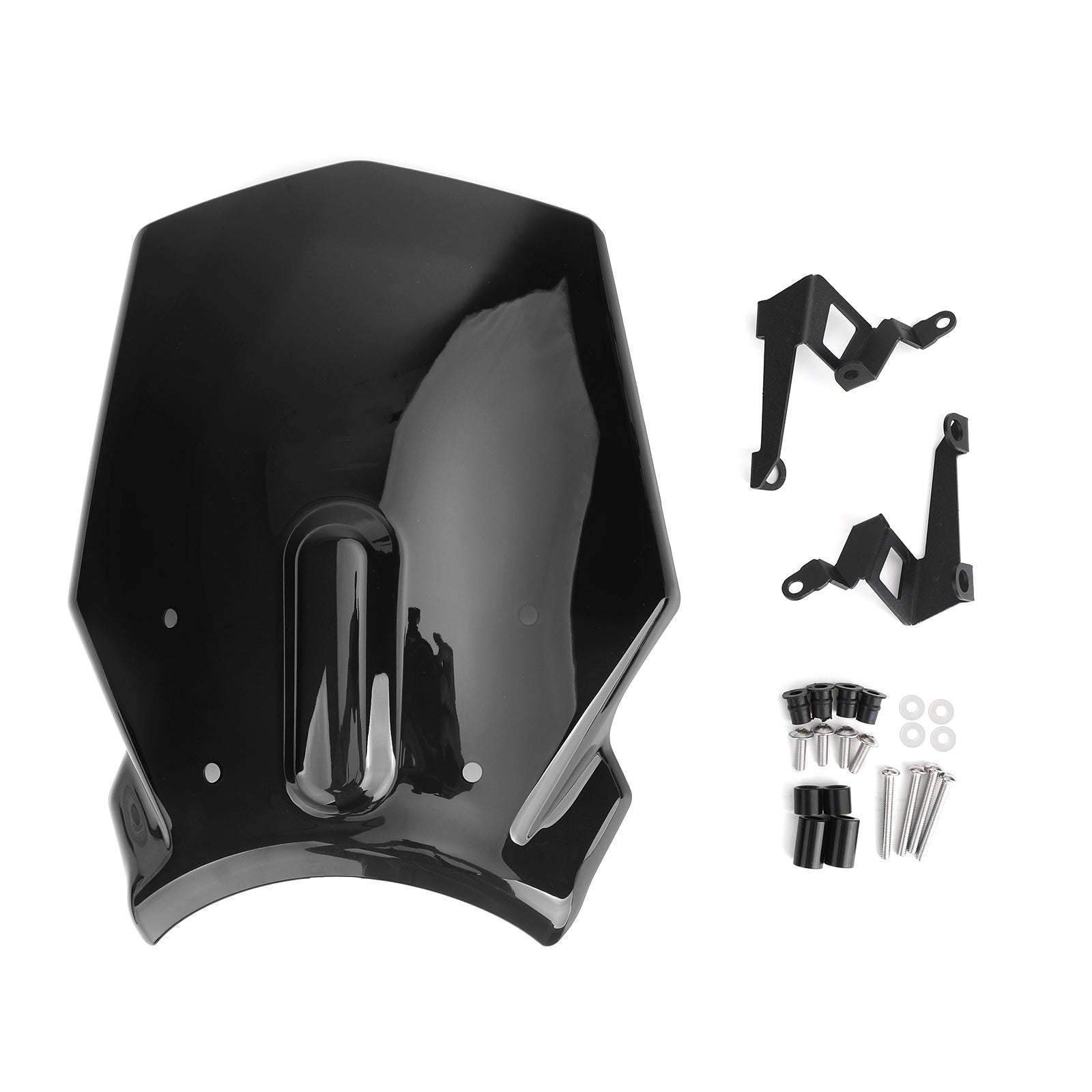 ABS Plastic Motorcykel vindrutan vindruta för Honda CB125R CB300R 2018-2019 Generisk