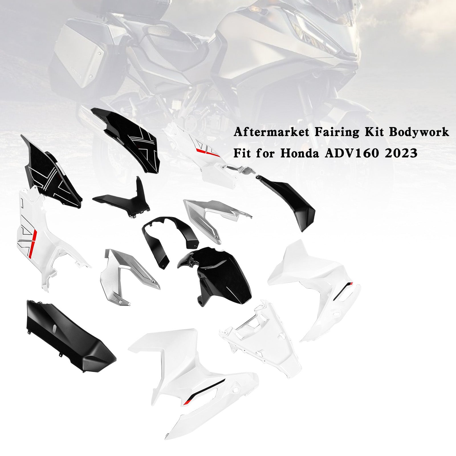2023 Honda Adv 160 Adv160 Kit de carénage Kit de carrosserie