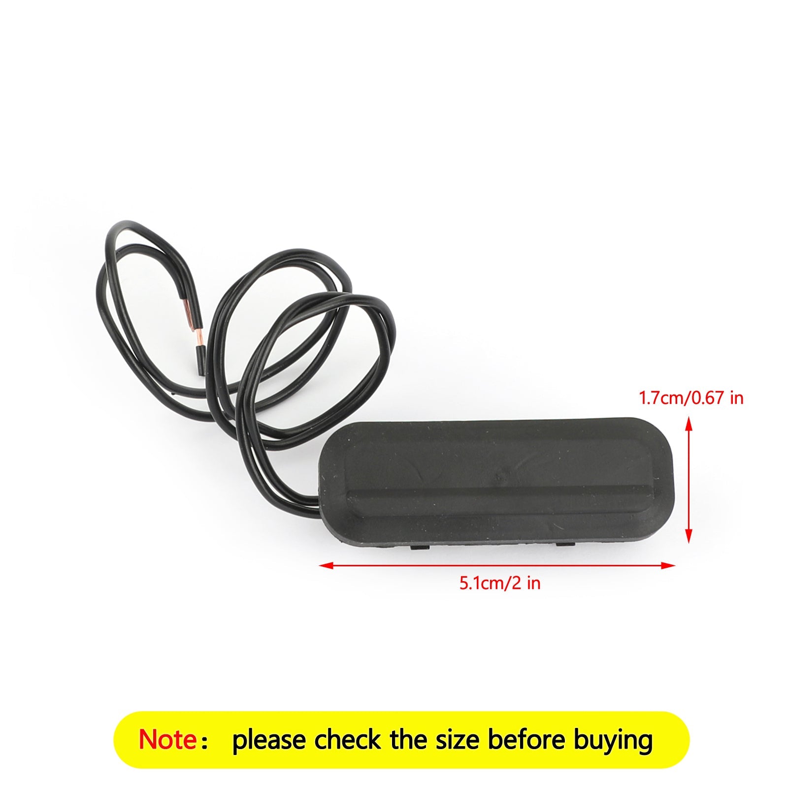 Interruptor de punho do tronco da porta traseira