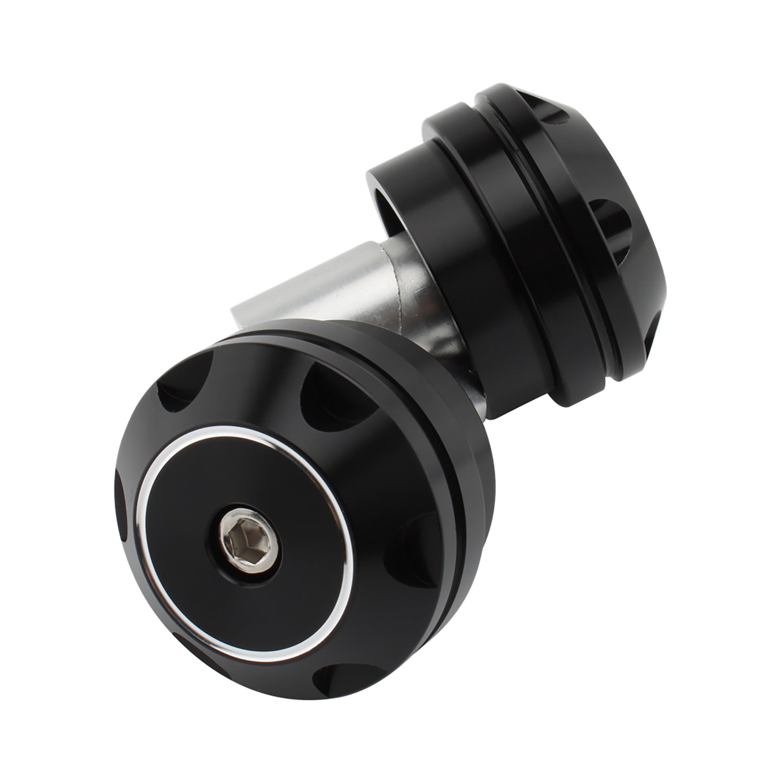 Slider de roda do protetor do garfo do eixo dianteiro ajuste-preto para BMW R Nine T R9T 20-21