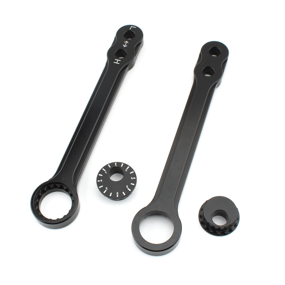 Kawasaki Ninja 400 250 Z400 Z250 13-23 Kit de maillons d'abaissement en aluminium CNC 40 mm