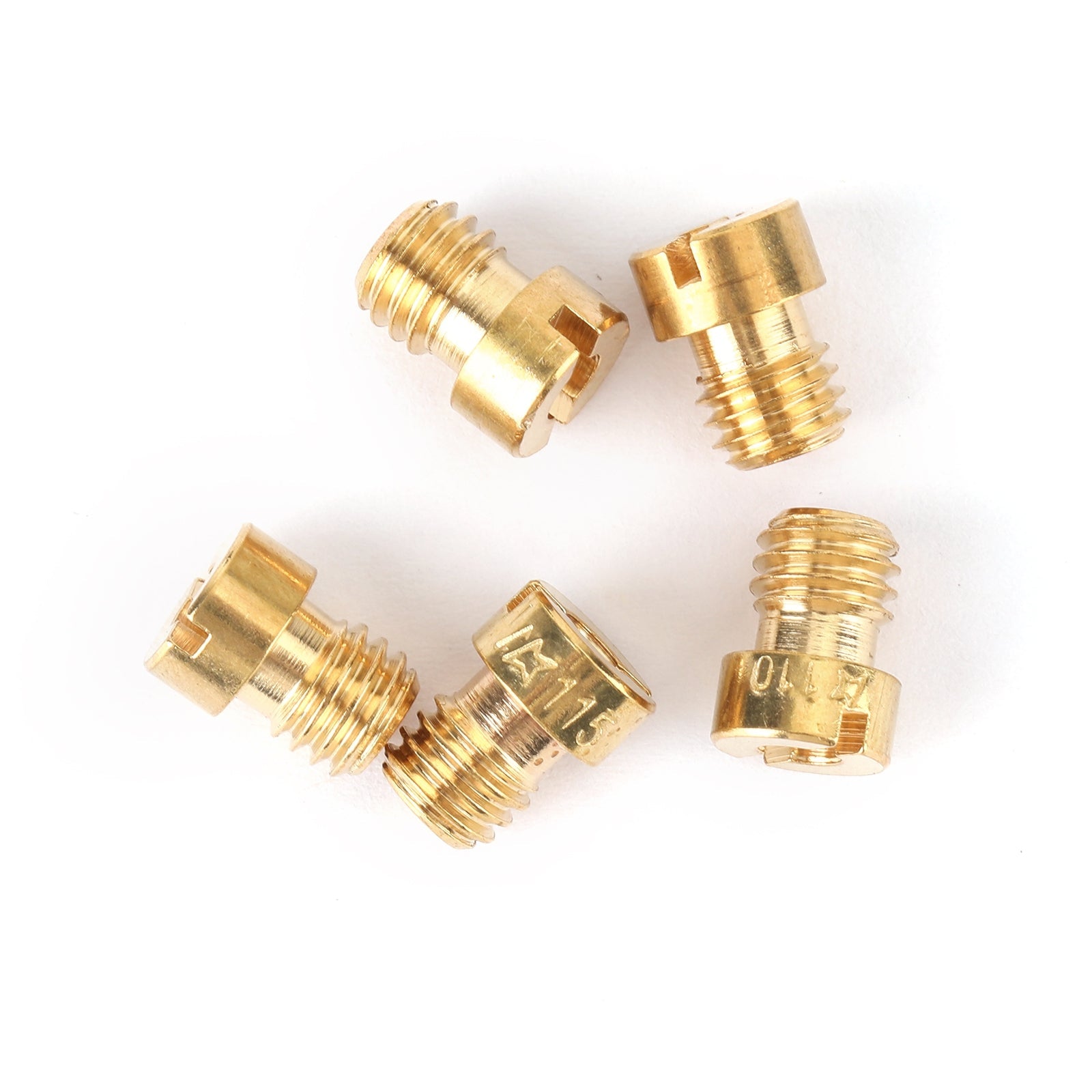 Scooter Motorsykkel ATV 5PCS 5mm forgassende runde hovedstråler for Keihin Carb Gy6 #105 #110 #115 120 125 generisk