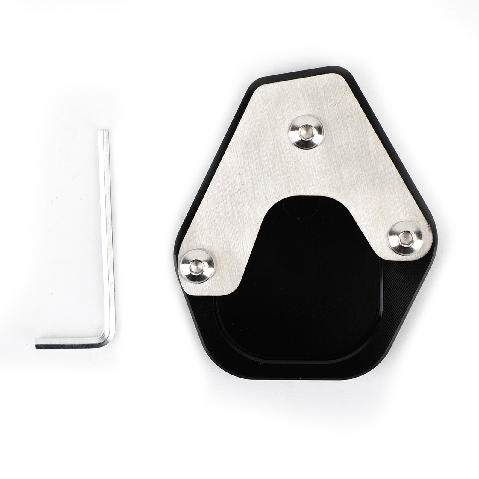 Motorsykkel kickstand forstørrer plate pad fit for Moto Guzzi V85TT 2020-2021 generisk