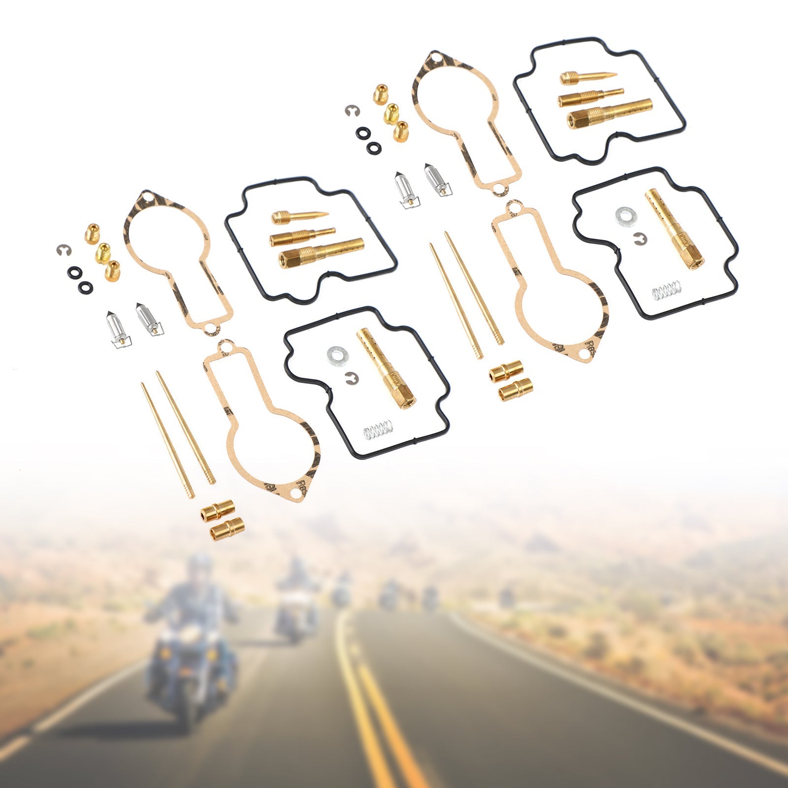 Rechts & Carburateur reparatieset voor de linkerzijde, geschikt voor Honda XL600R 1983-1987 Algemeen