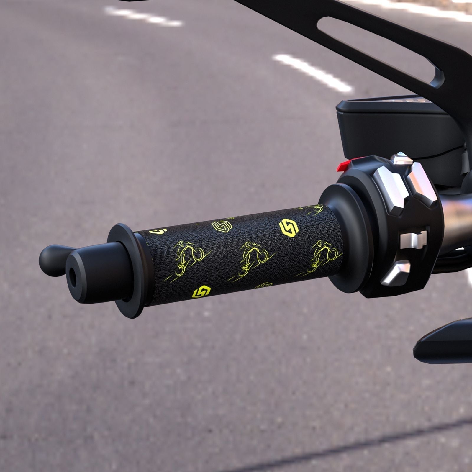 Vyhrievané rukoväte rúk podložky Multi-teplota 12 V Ohrievač riadidiel pre motocykel