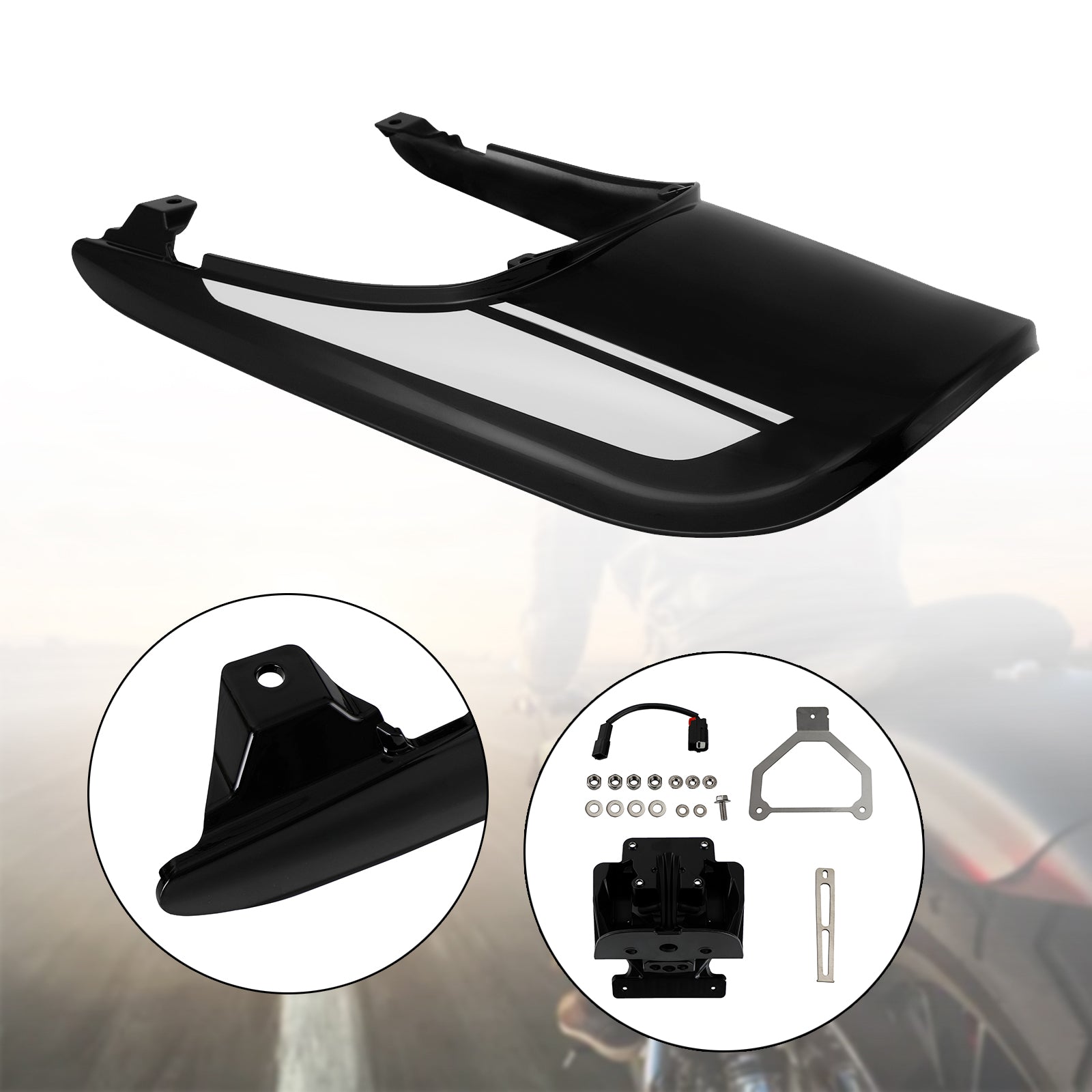 2018-2022 Kawasaki Z900RS Tail Cowl Fairing+Suplens