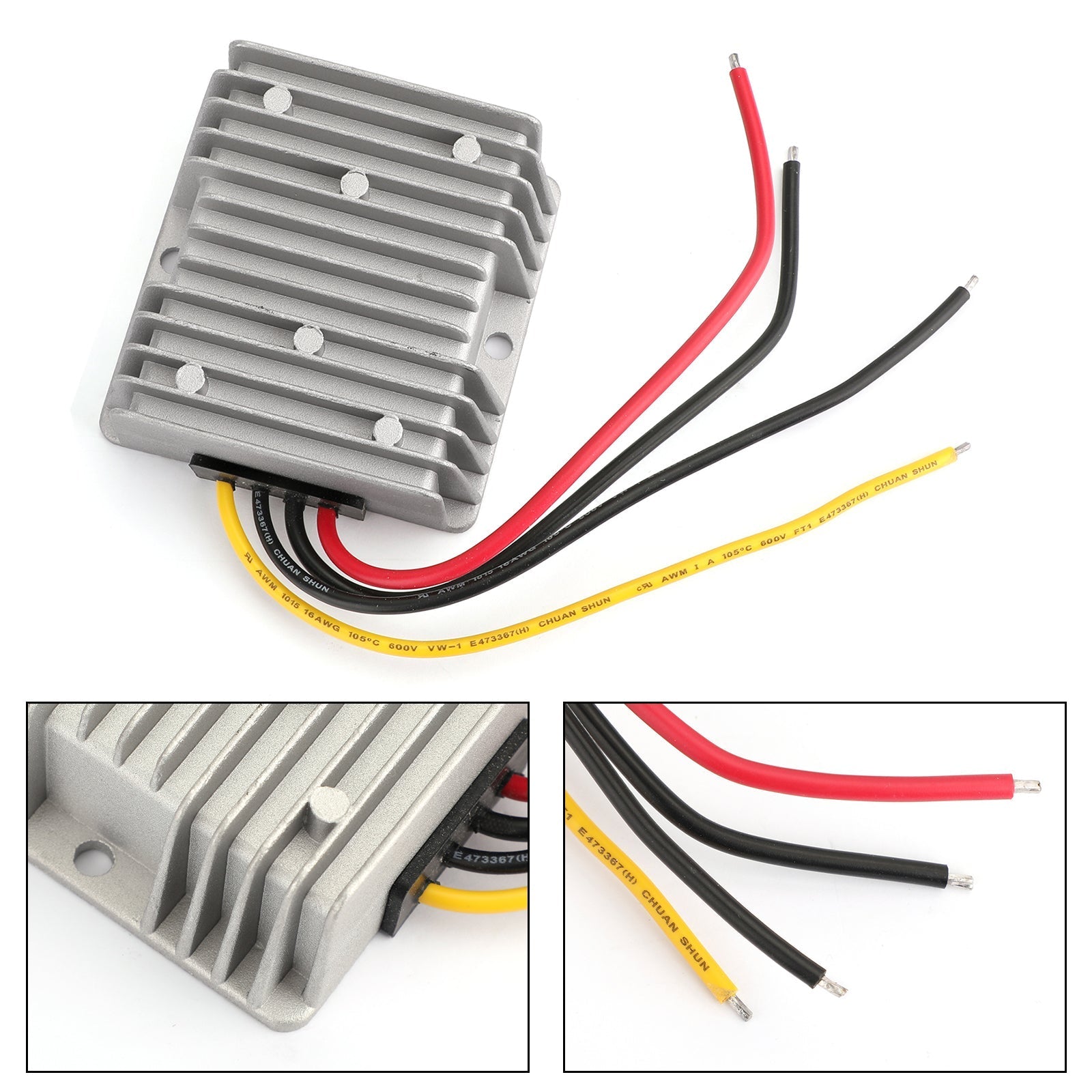 DC 12V till 24V Steg upp DC -omvandlare 10A spänningsregulator Boost Module Stabilizer