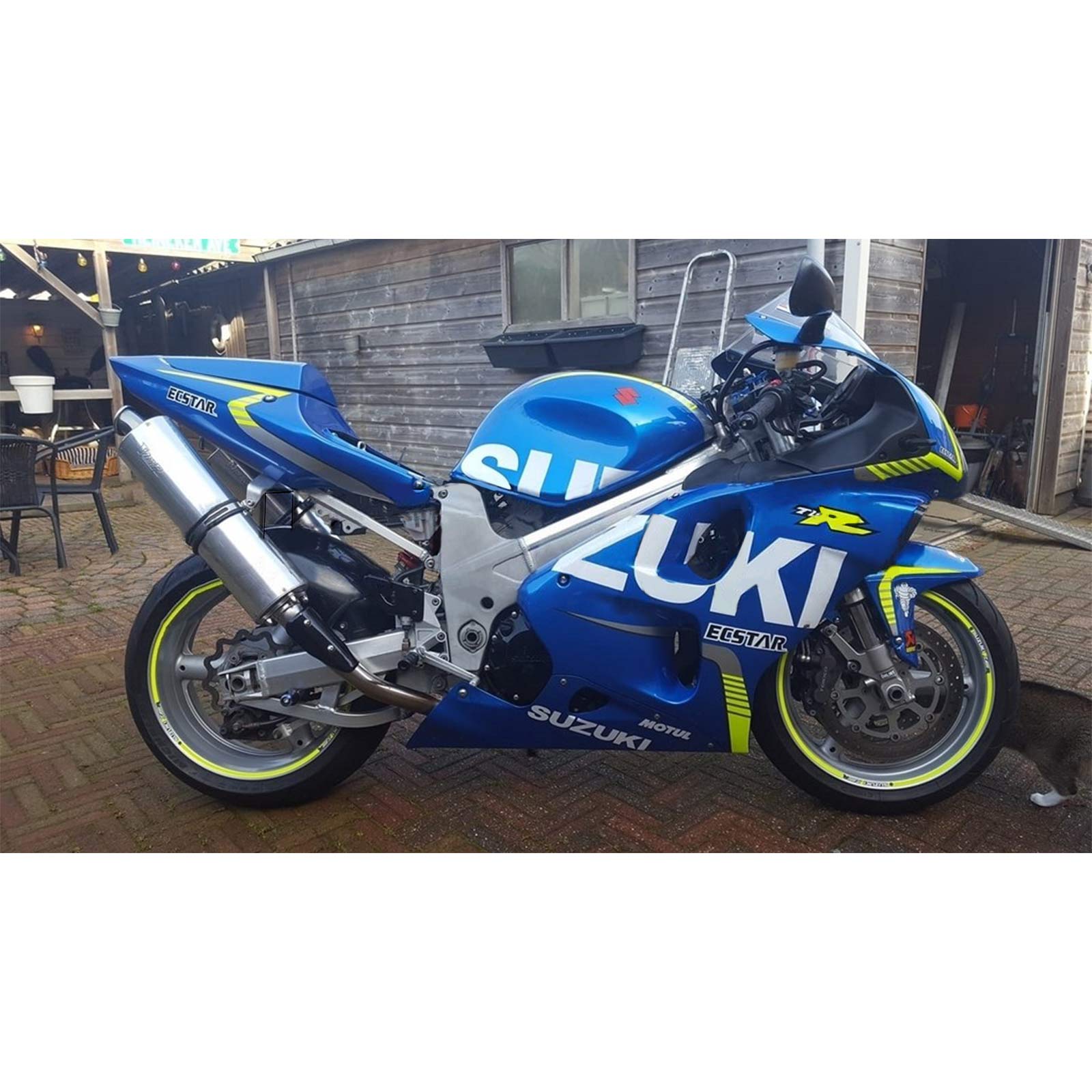 1998-2003 Suzuki TL1000R Amotopart Injection Kit de camerage de camers Bodywork Plastic Abs # 133