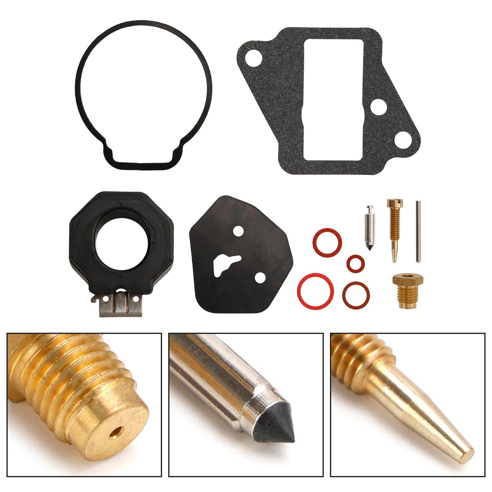 Carburateur Carb Revisieset geschikt voor Yamaha 9.9HP 15HP 6E7-W0093-01 6E7-W0093-02