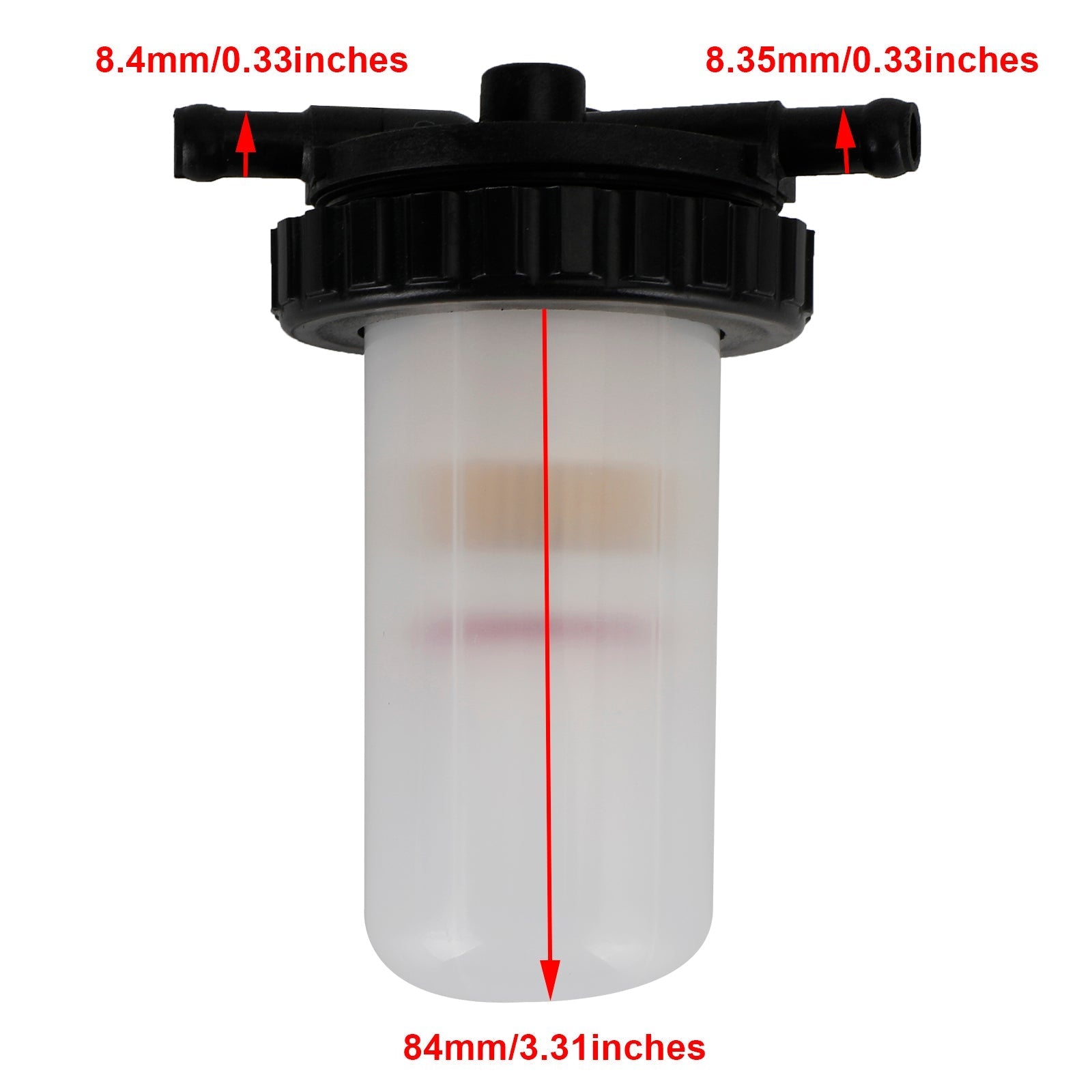 Yamaha 2 AVC 150HP - Motor externo de 250hp 65L -24560 Filtro de combustível