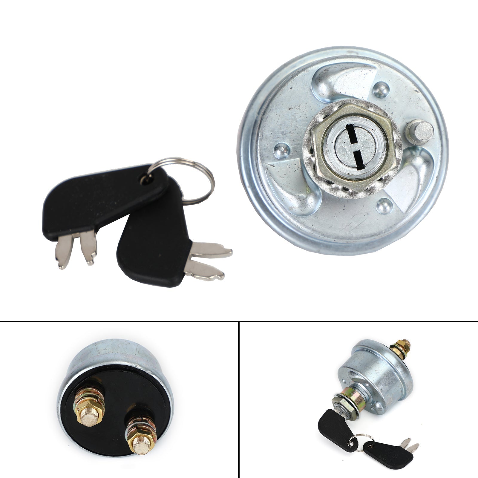 Master Koppla bort 7N0718 7N-0718 Tändbrytare för Caterpillar Cat w/2 Keys