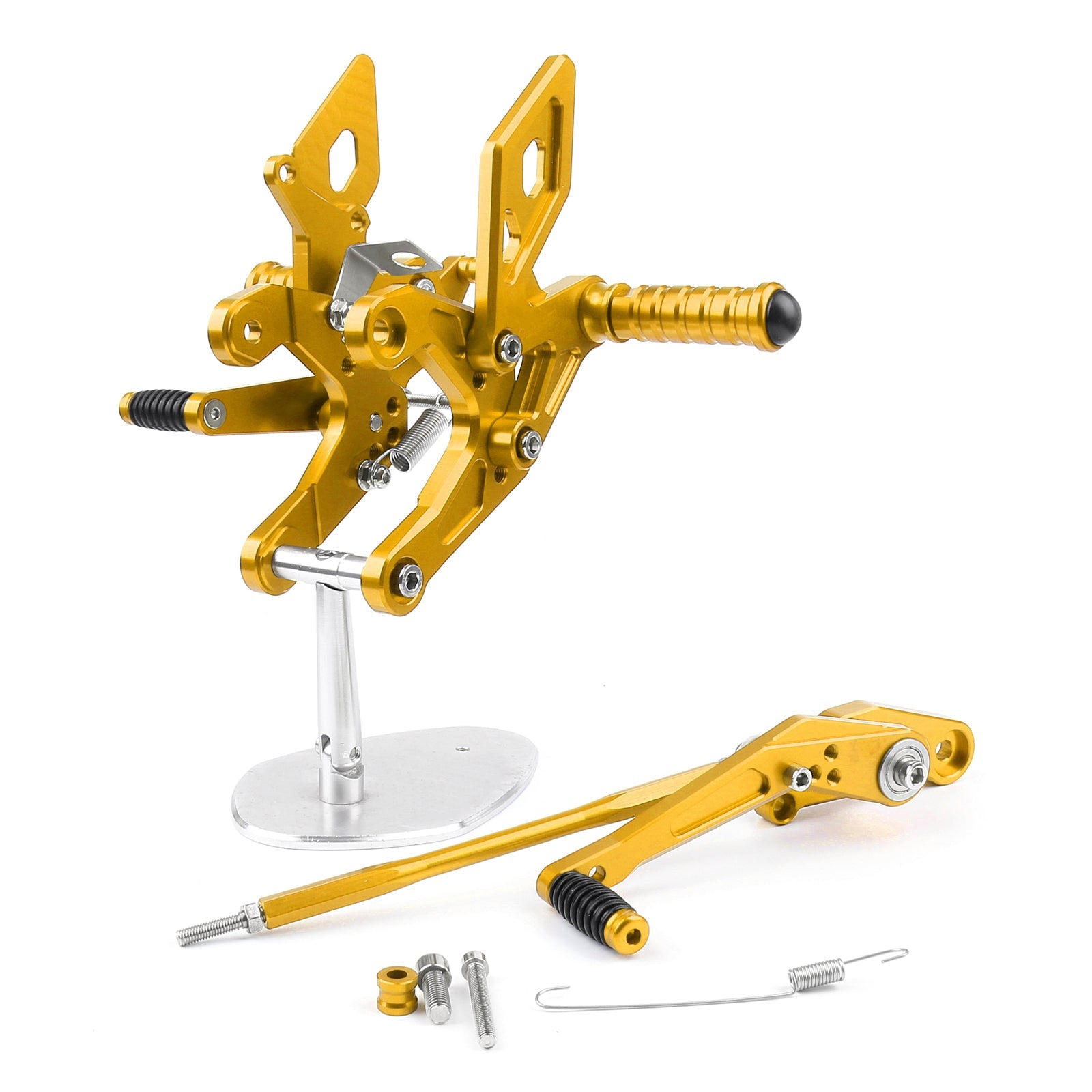 Juego de clavijas traseras ajustables para reposapiés Honda CBR500R CB500F 16-17 genérico