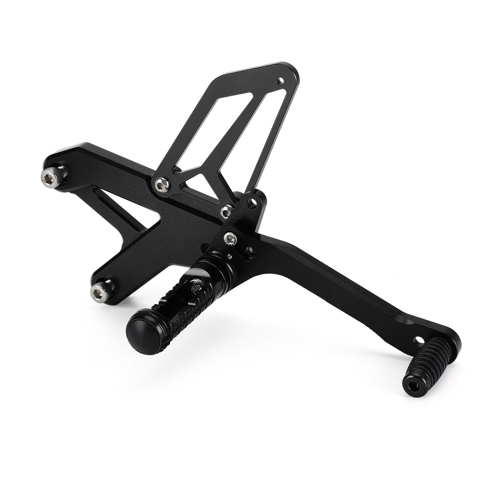 Reposapiés traseros negros para Kawasaki Ninja ZX-25R ZX25R 2020-2021