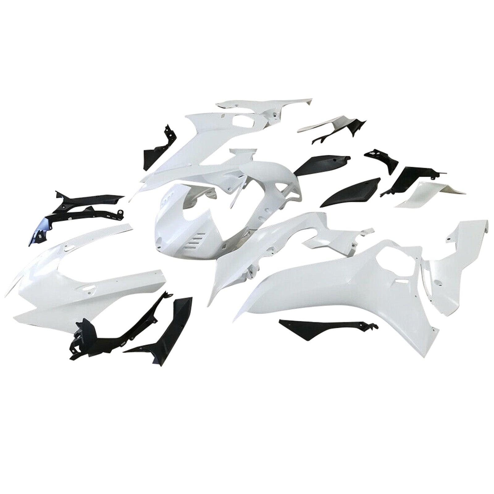 Yamaha YZF 600 R6 2017-2023 Fairing Injeksjonsstøping umalt