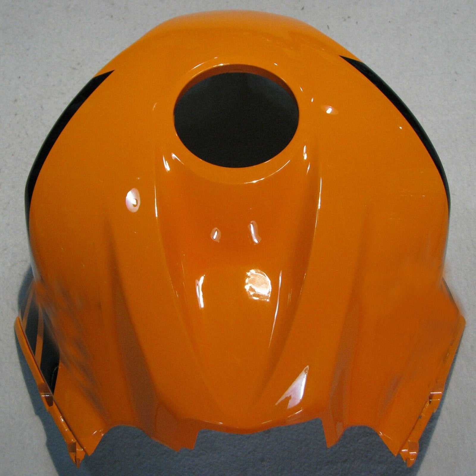 2009-2012 Honda CBR600 RR F5 Amotopart Naranja Negro ABS Carenado Carrocería Kit #21