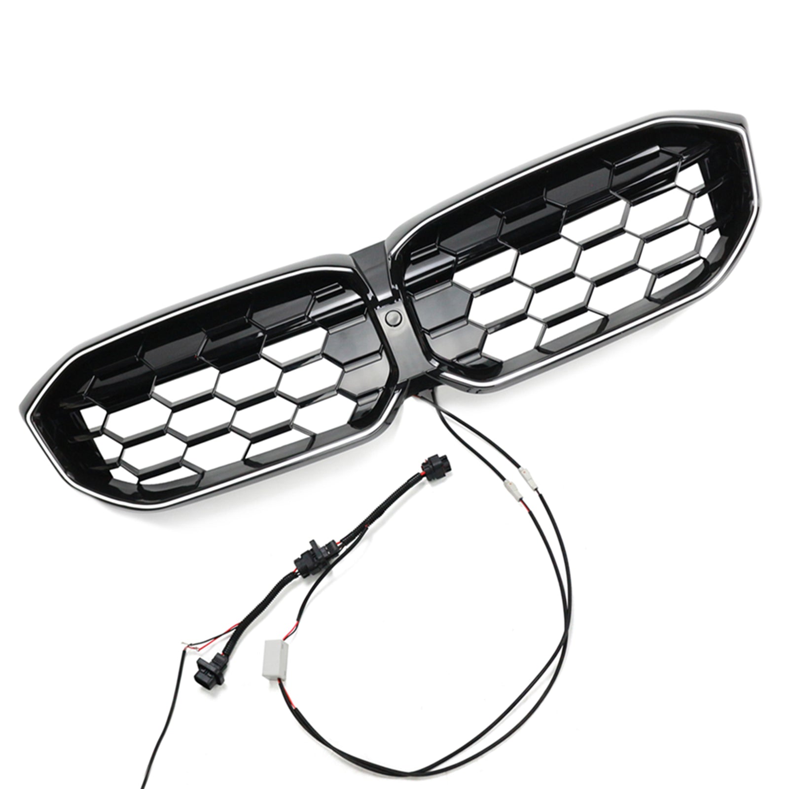 2023-2024 BMW 3 Série G20 G28 Diamond Gloss Black Front Kidney Grille