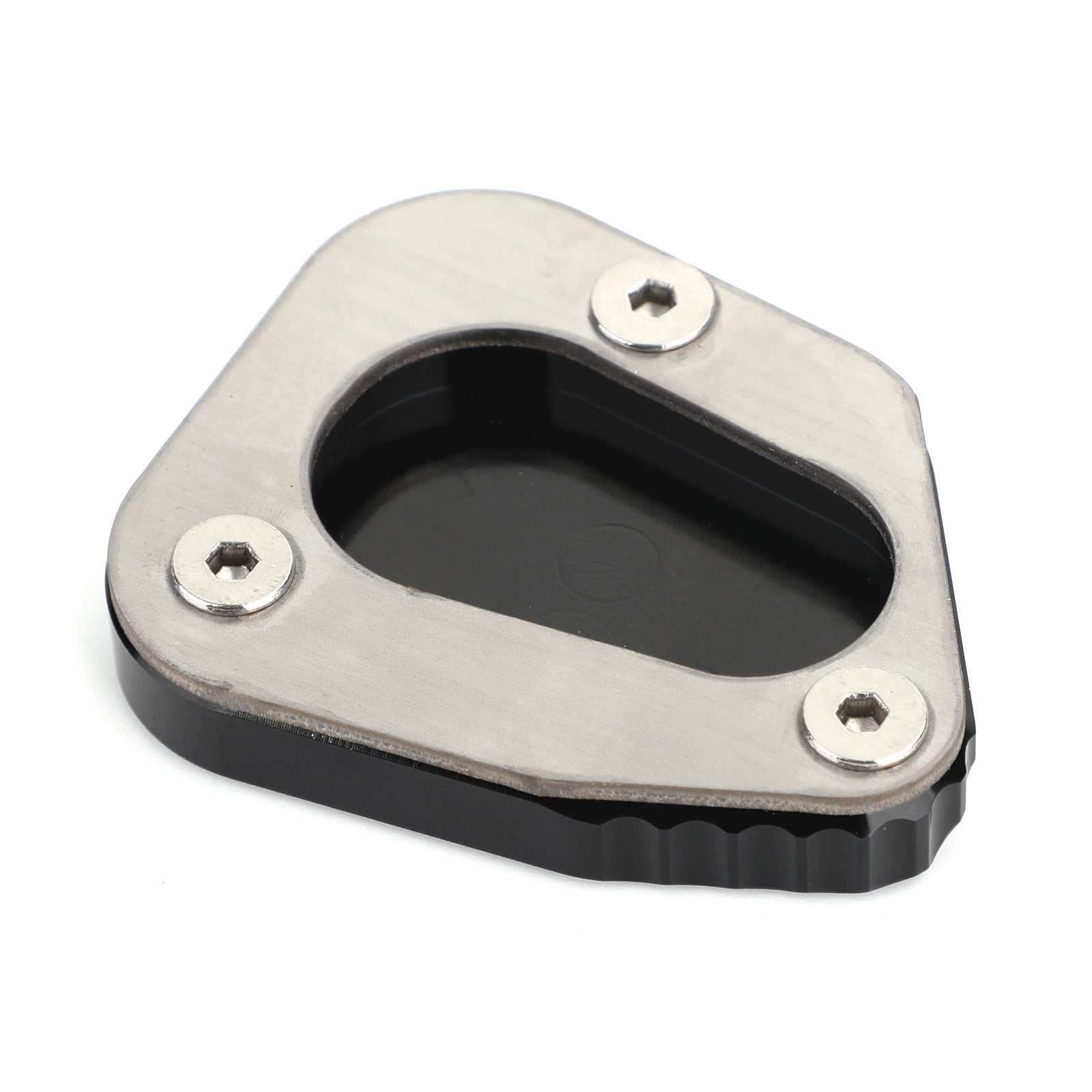 Kickstand Sidestand Forstørr plateputen Fit for Yamaha FJR1300 2006-2017 Svart generisk