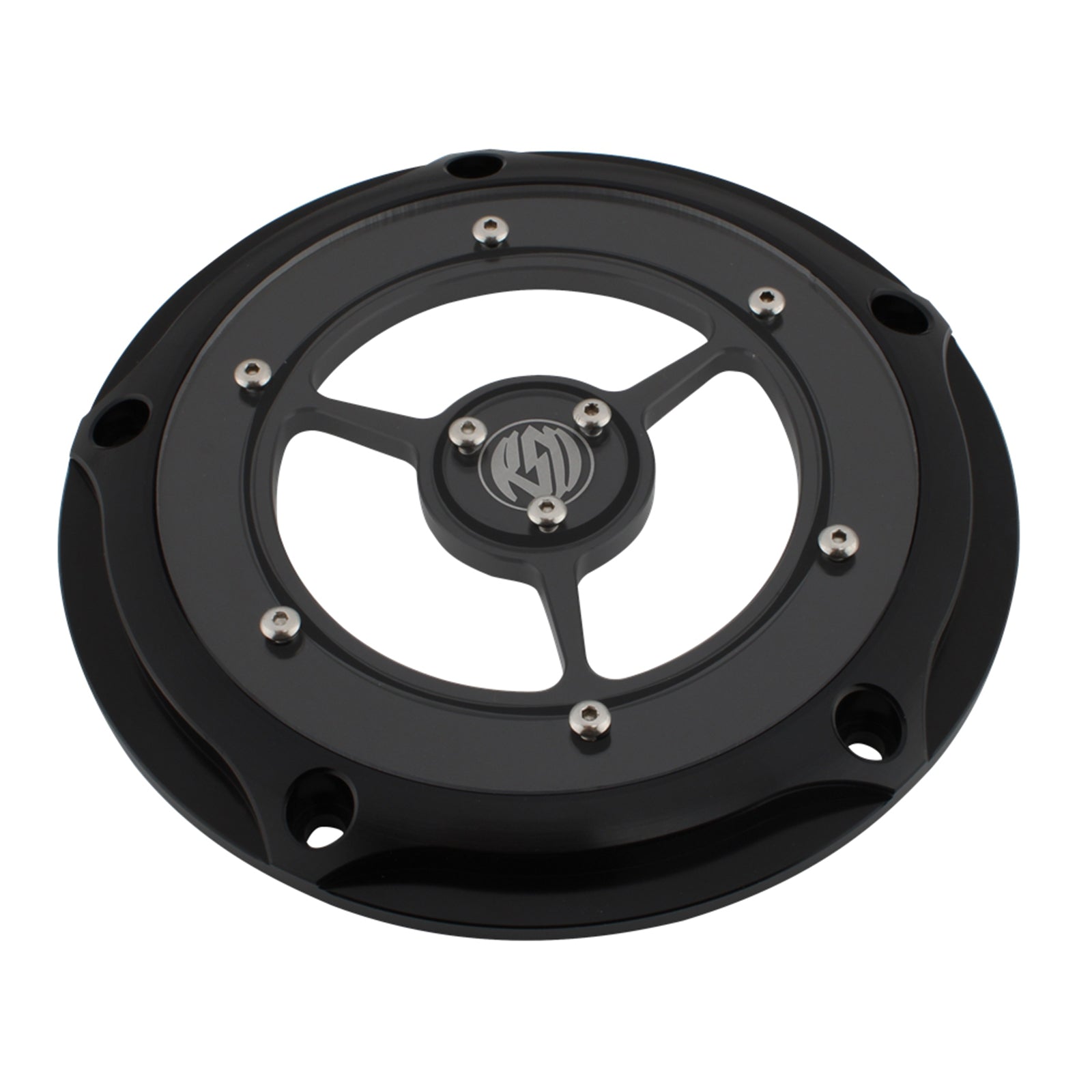 Motorbeschermer Carter Stator Cover Zwart Geschikt voor Road King Fat Glide 1584