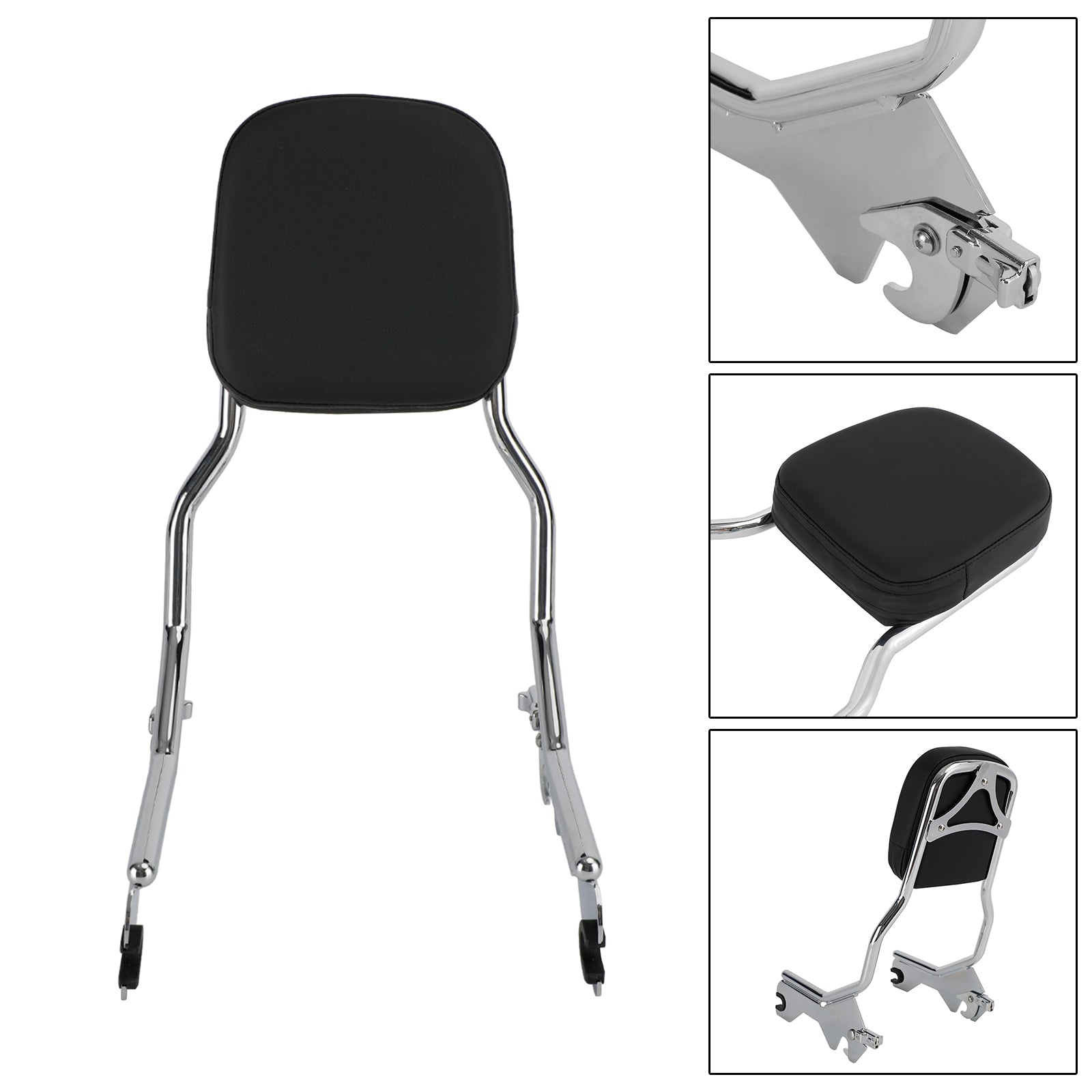 Rua Bob Fxbb Sofrail Slim Flsl Deluxe FLDE Passageiro Sissy Bar Backrest