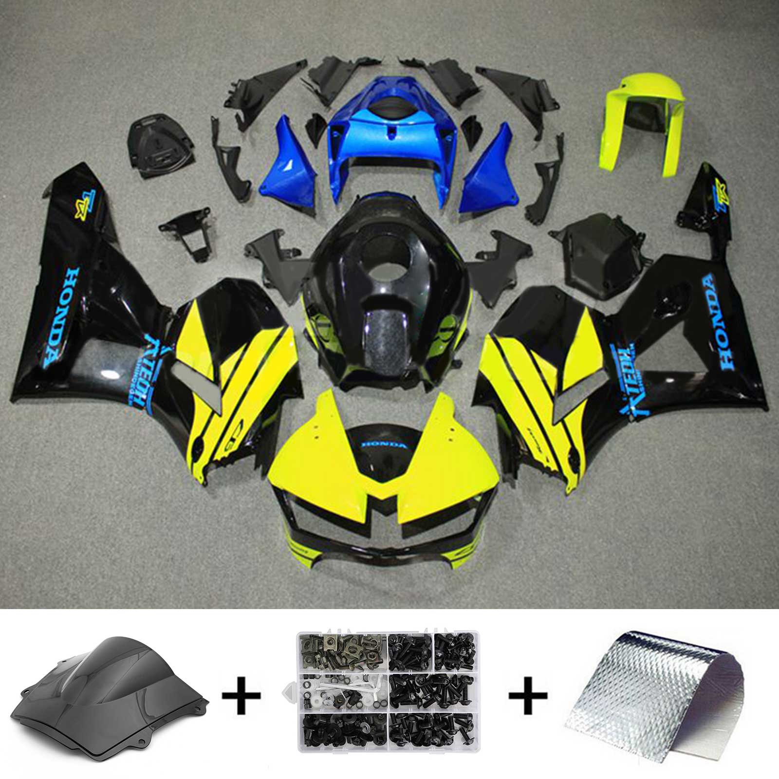 2013-2020 Honda CBR600RR F5 Kit de carénage injection Bodywork Plastic Abs # 158
