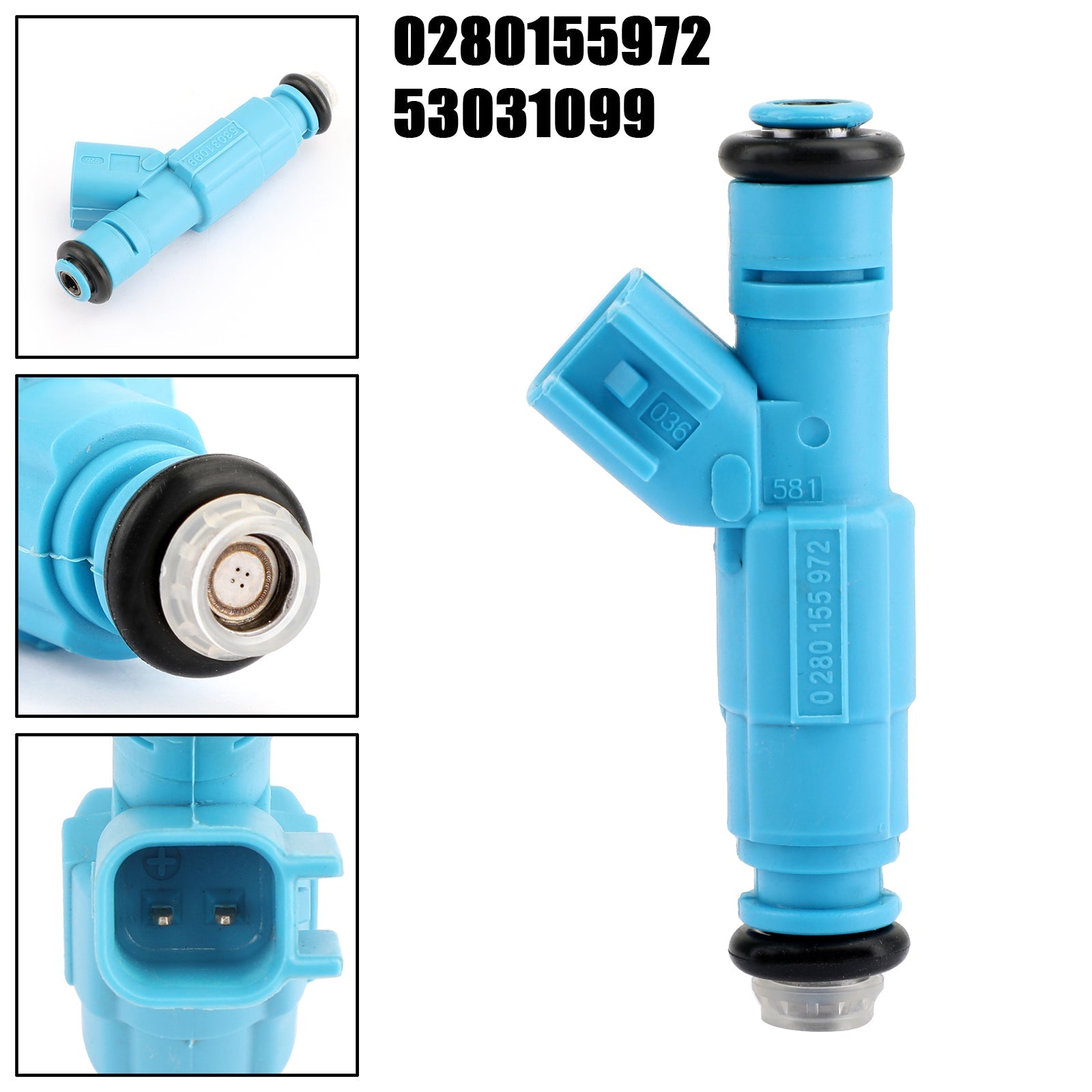 1pcs 0280155972 Injektory paliva pre 2002-2003 Liberty 3.7L V6 53031099