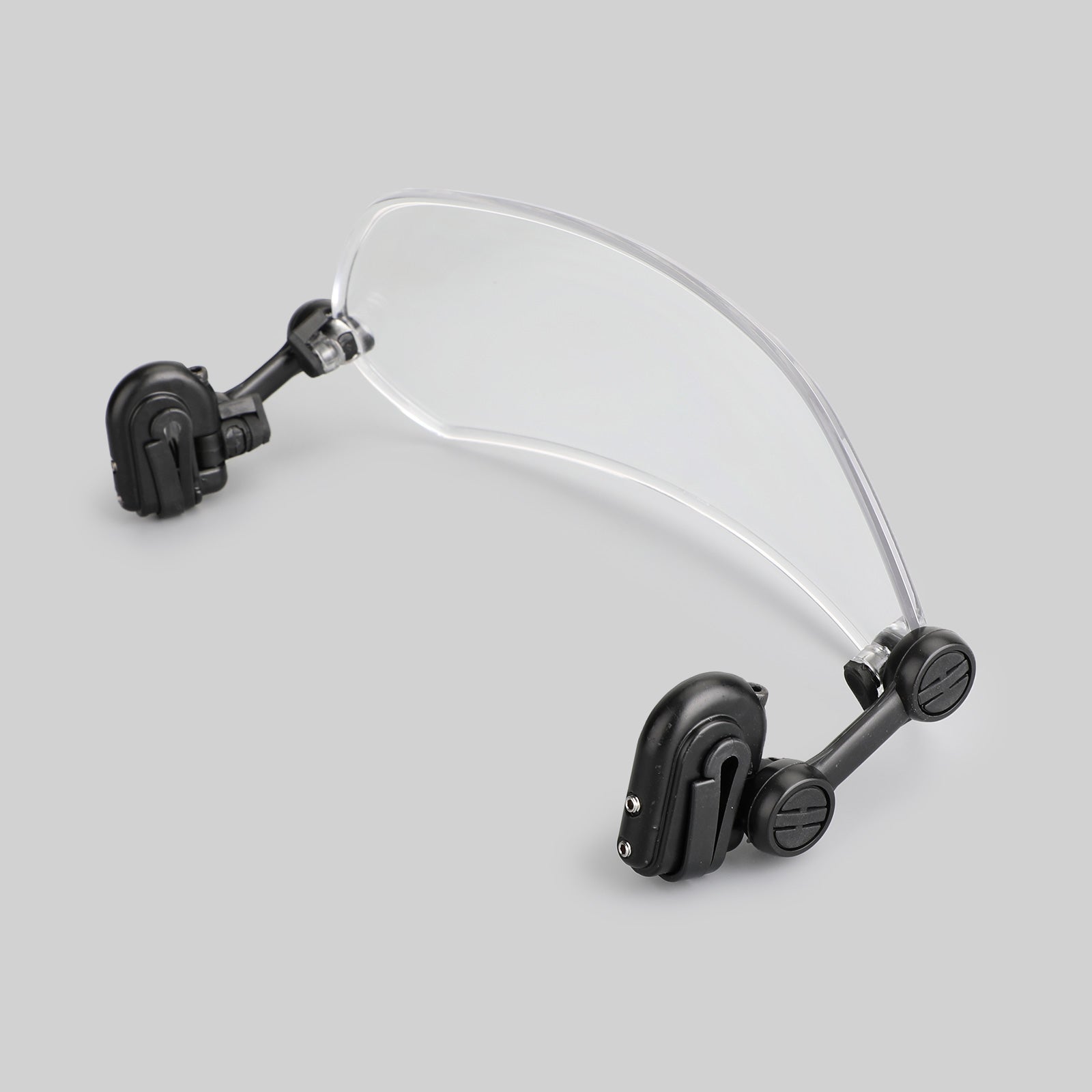 Extension de pare-brise à Clip réglable pour moto, déflecteur de vent