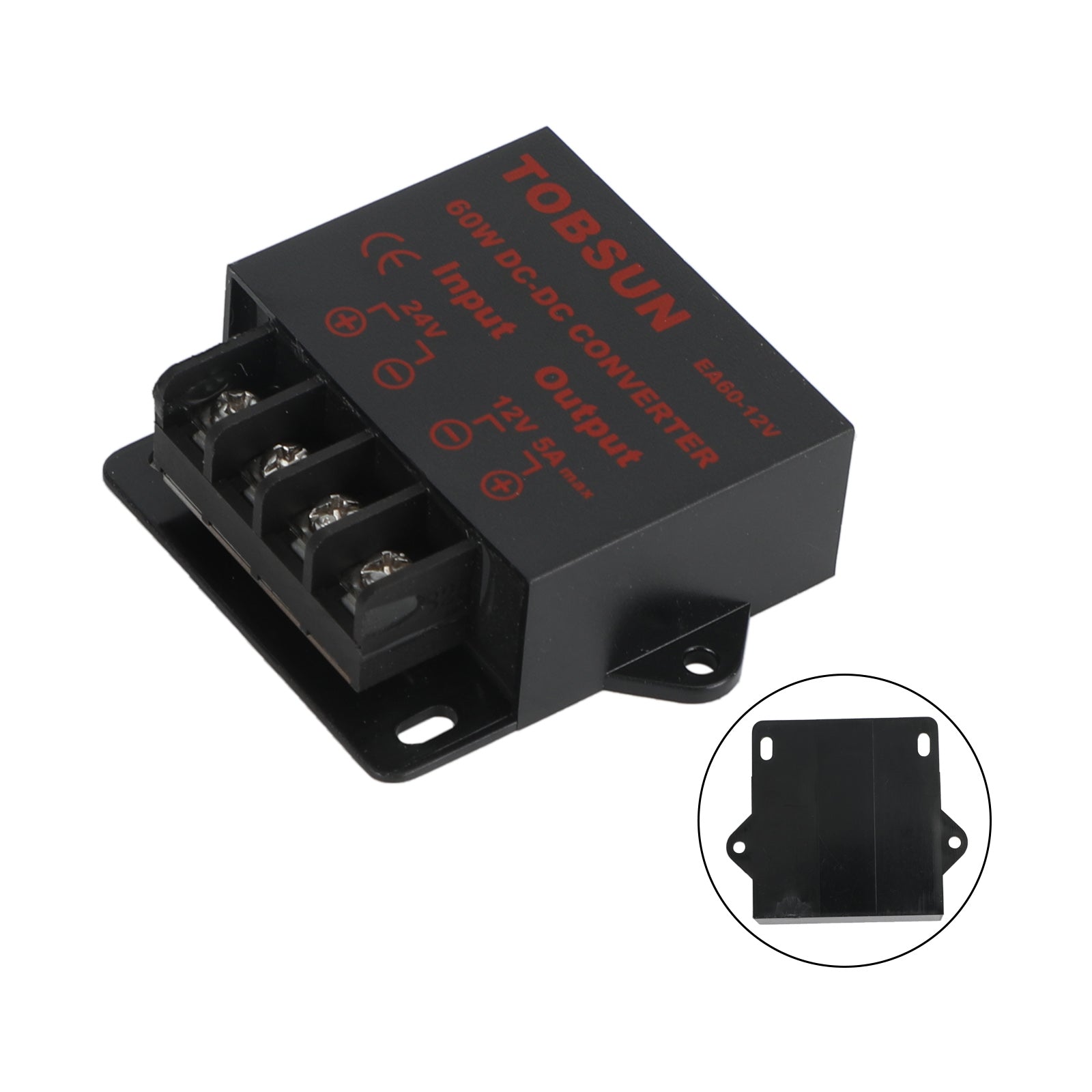 DC-spanningsregelaar Buck-converter DC 24V naar DC 12V 5A 60W Step Down Reducer