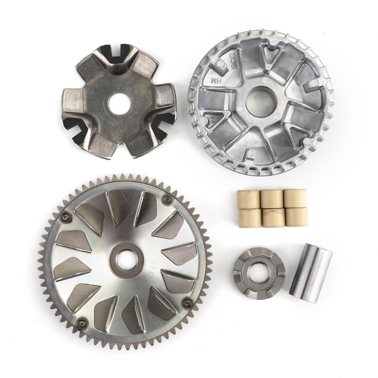 KOMPLETT CLUTCH-DRIVSETT MED RULLER & AKSLING for Honda NHX110 Lead Elite 110 Generic