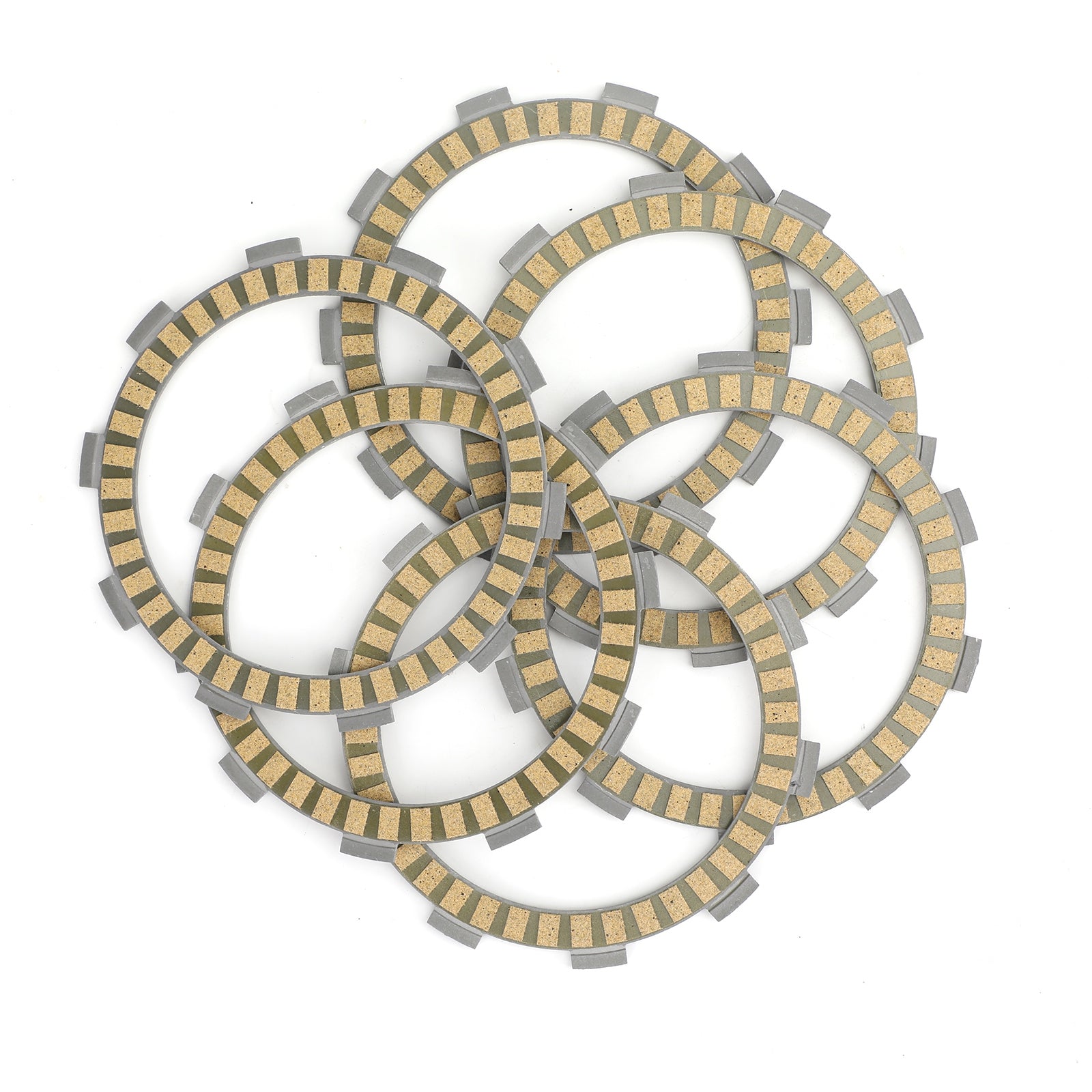 Kopplingssats stål & Friktionsplattor för Yamaha TZR125 TZR 125 1987-1992 Generisk