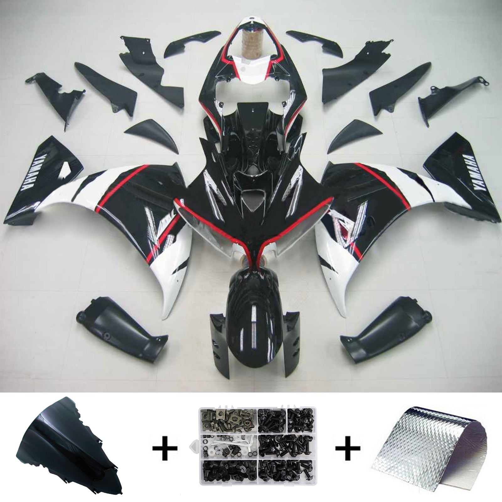 2009-2011 Yamaha Yzf 1000 R1 Kit de carénage générique