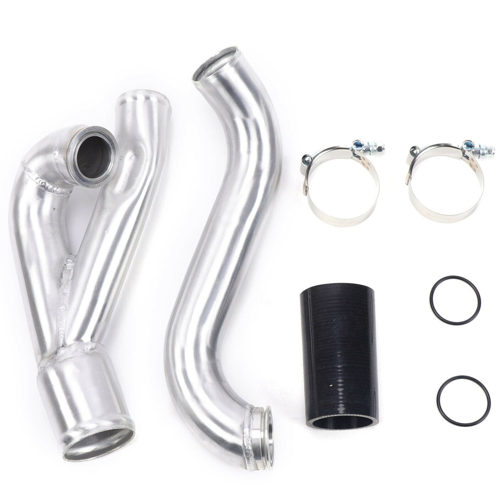 Turbo Outlet Charge Pipe Upgrade Kit for 07-13 BMW 335i 335is N54 Aluminiums generisk