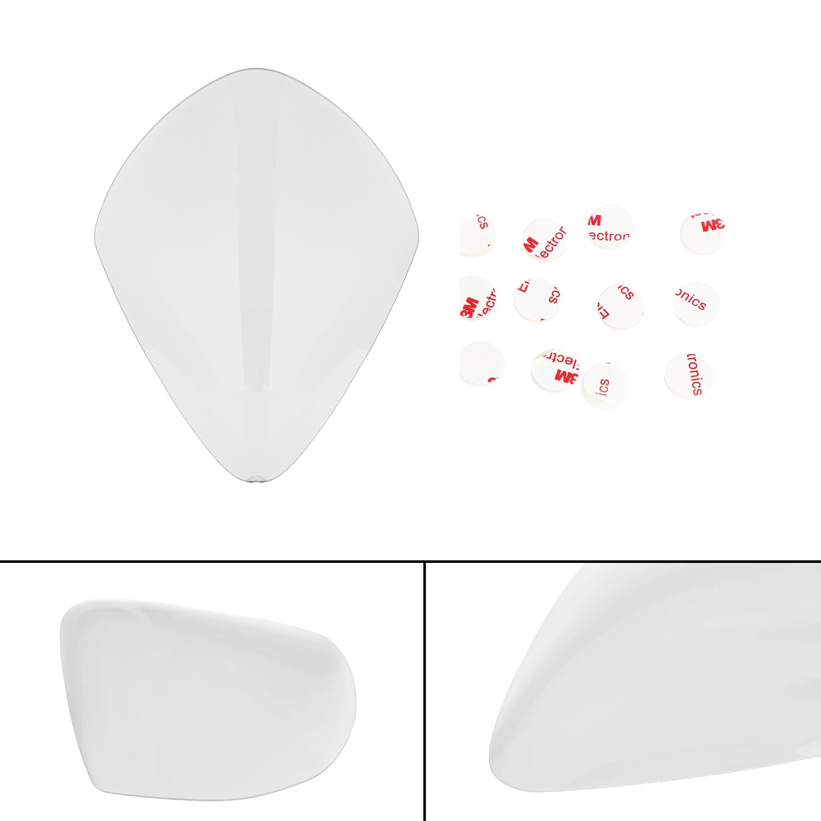 Protector de lente de faro delantero para Suzuki Gsxr1000 Gsxr 1000 07-08 azul genérico