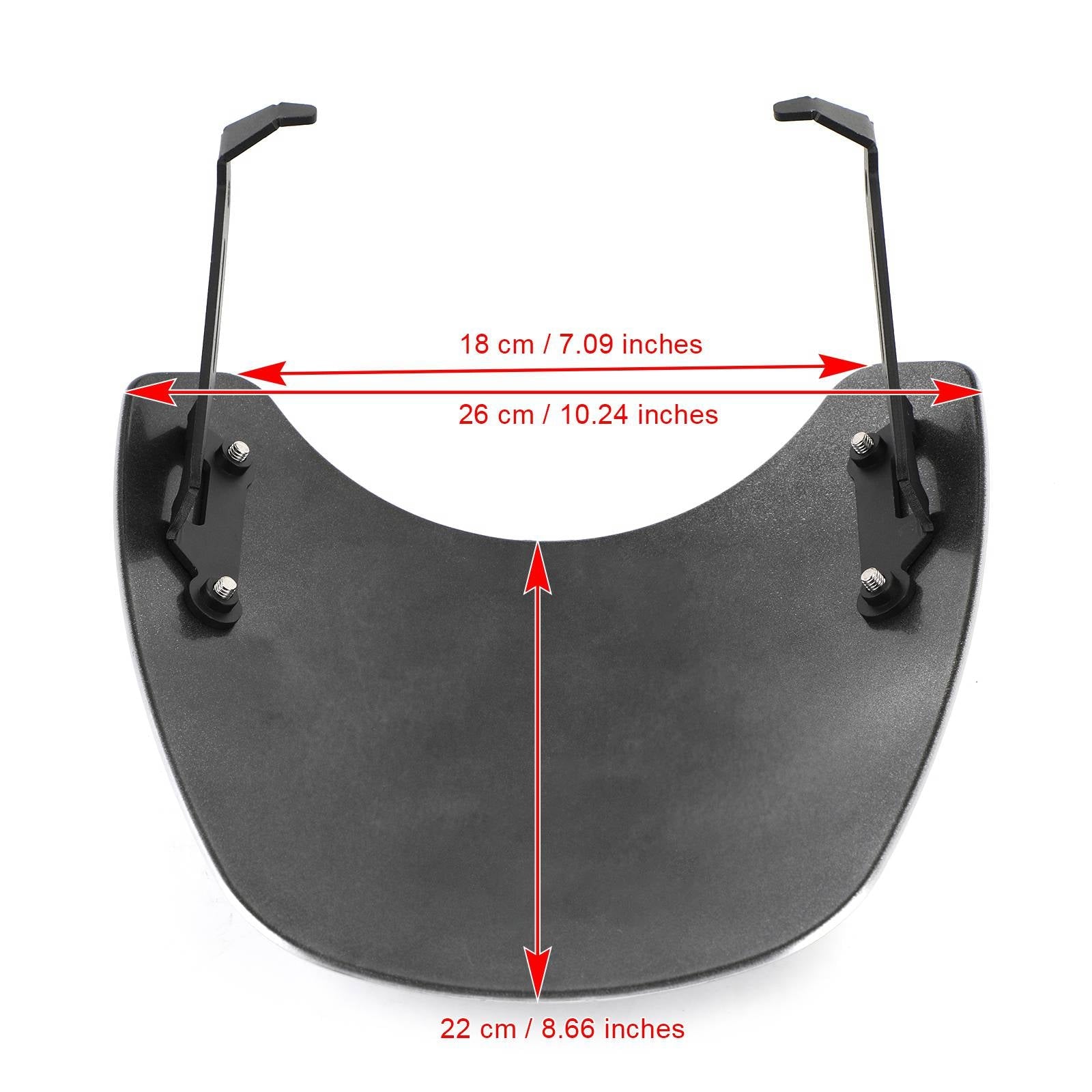 Motorcykel vindrutan för triumf scrambler 1200 2019-2021 generisk