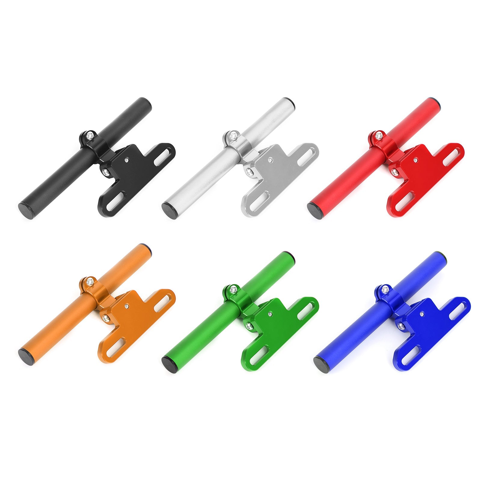 Telefonnavigeringsfäste GPS -förlängningsfästet 22mm för motorcykel Motorcykel Silver Generic