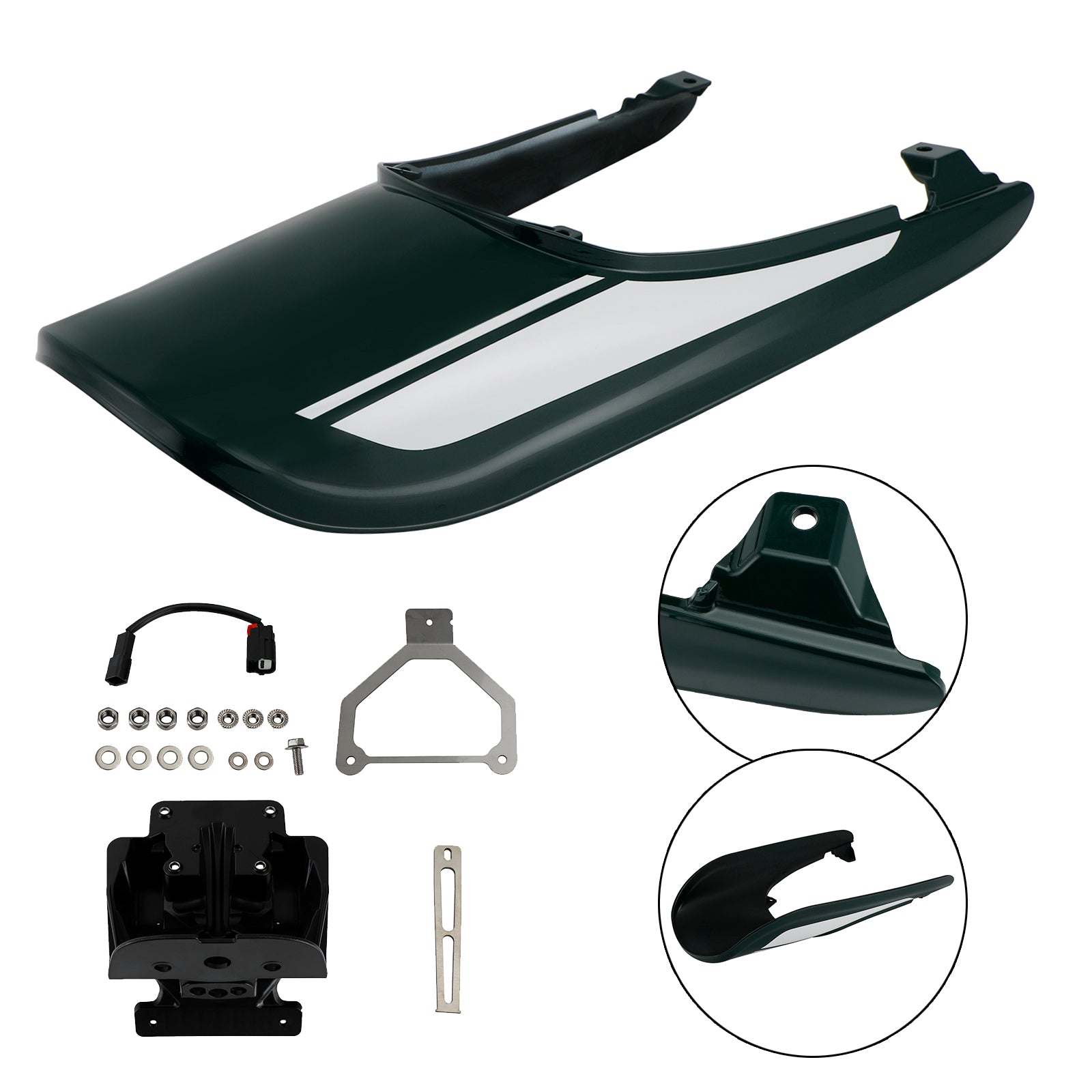 2018-2022 Kawasaki Z900RS Tail Cowl Fairing+Suplens