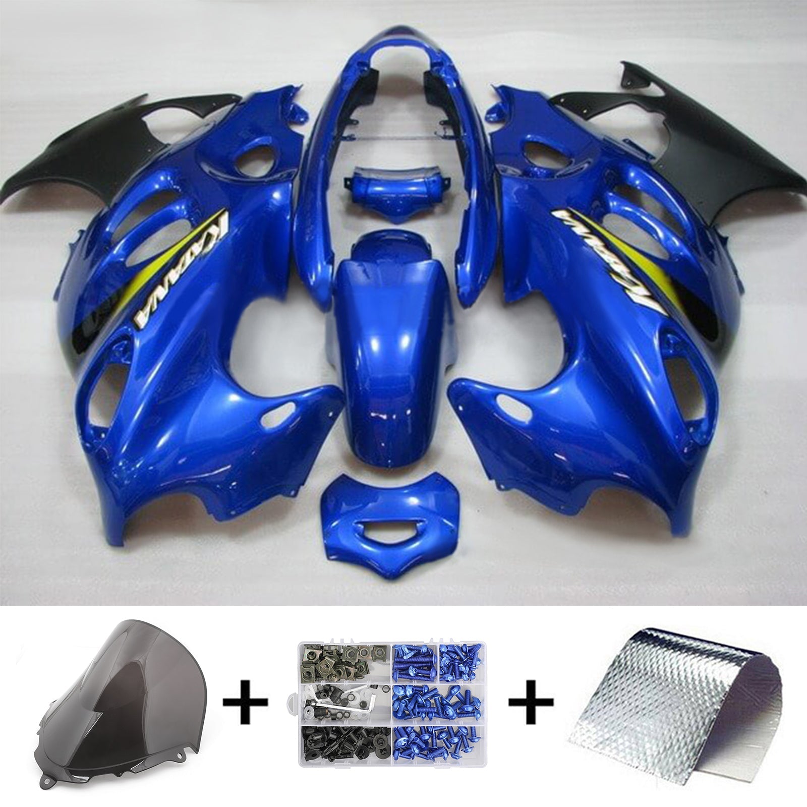 2005-2006 Suzuki Katana GSXF600 GSXF750 AMOTOPT INFECÇÃO KIT BODYWORK #114