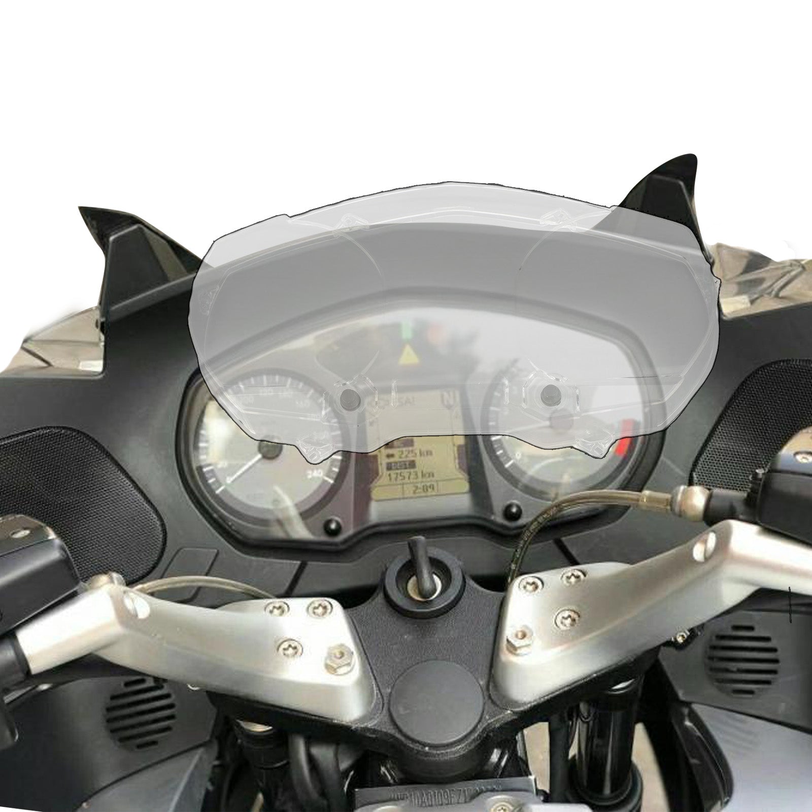 Transparentný rýchlostný merač rýchlomeru kryt strážca pre BMW R1200RT 2005-2009 Generic