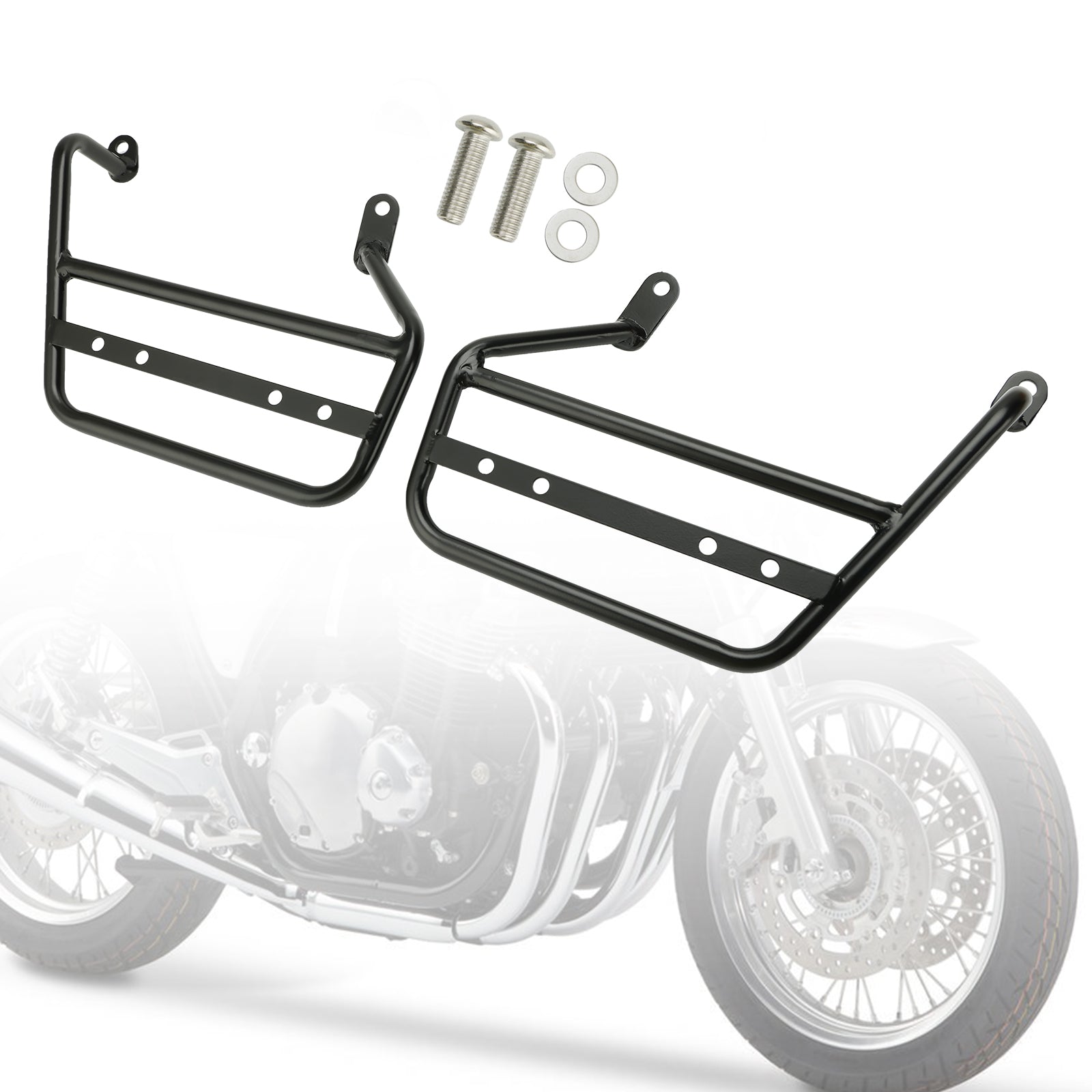 Honda CB2200 EX RS 2017-2023 Zijzadeltas Montagebeugel Zwart