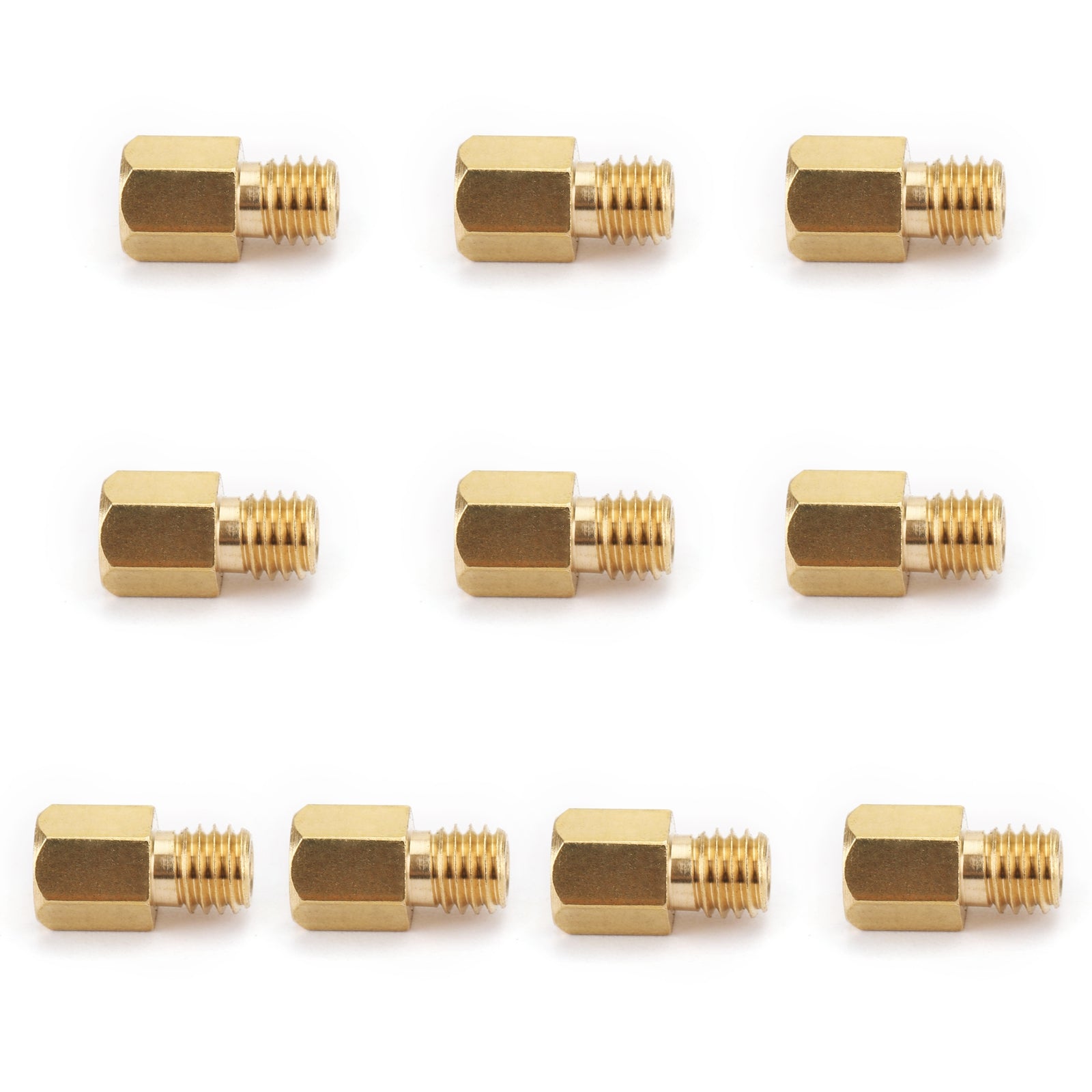 10PCS Hex Type Main Jets For MIKUNI VM/TM/TMX Carburetor 200-290 220 250 4/042