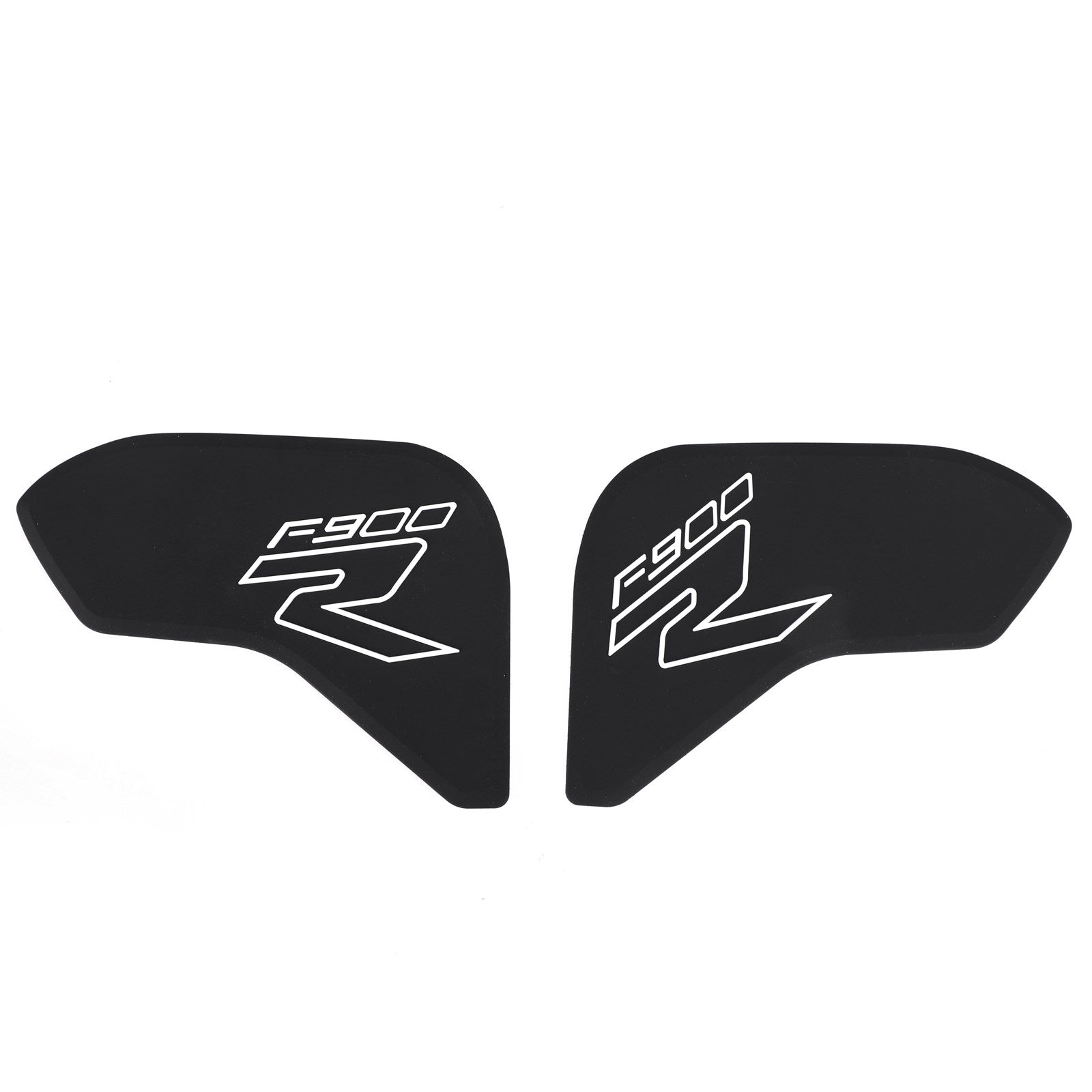 2x Side Tankpad Fuel Tank Protector Fit for BMW F900R 2020 laget av gummi svart generisk