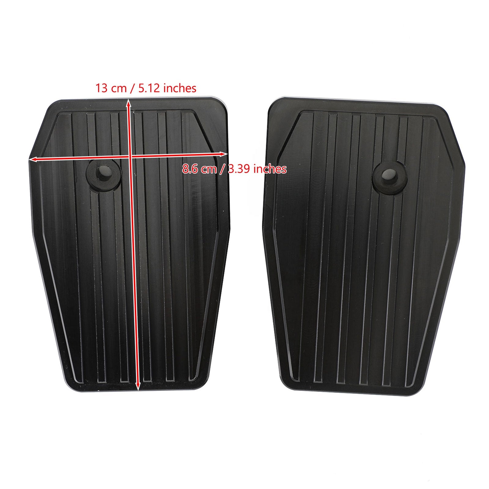 Fotfotpinner REST Pedal Pad FootPegs for Honda Rebel CMX300 CMX500 2017-2020 Generisk