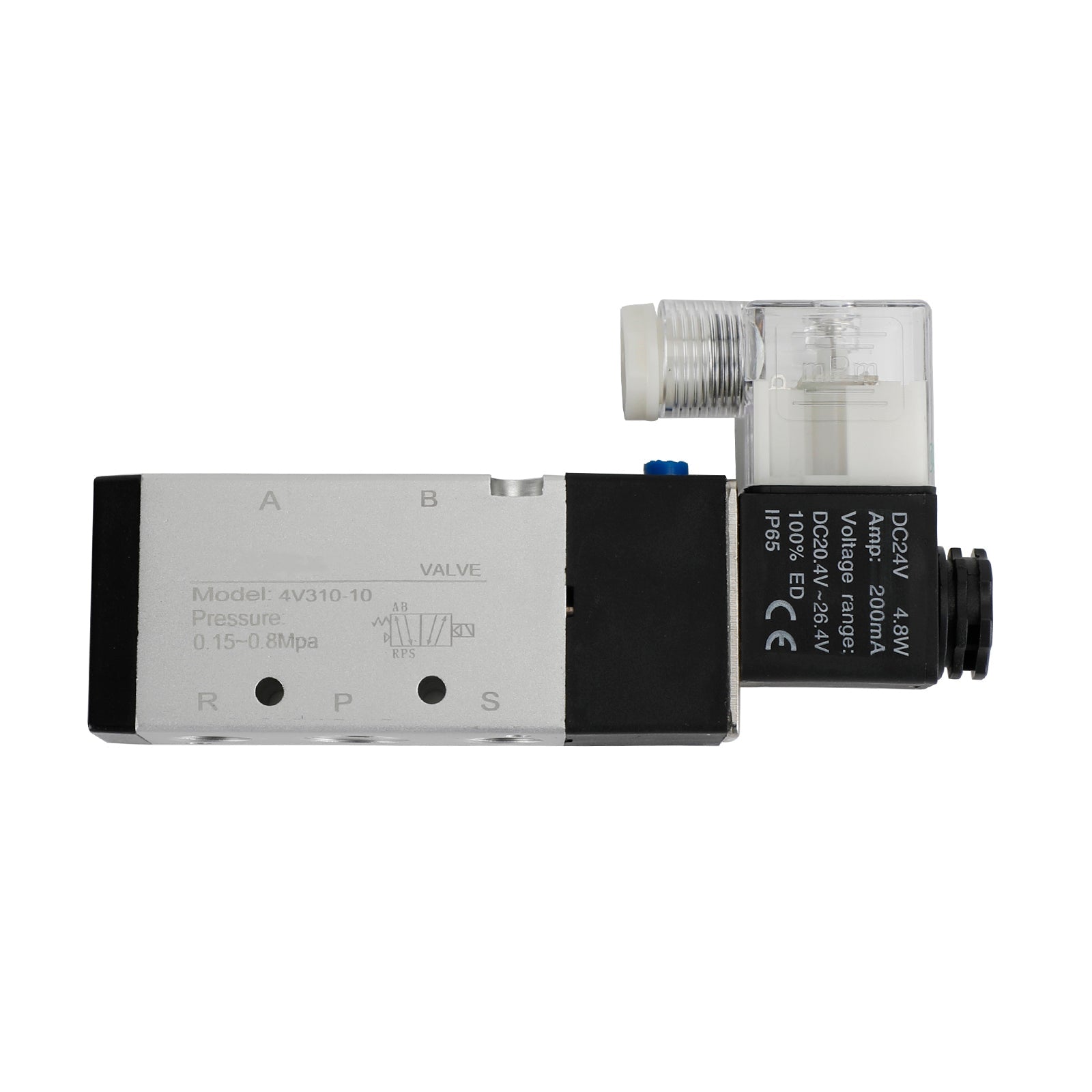 Électrovanne pneumatique électrique 4V310-10 2 positions 5 voies PT 3/8"