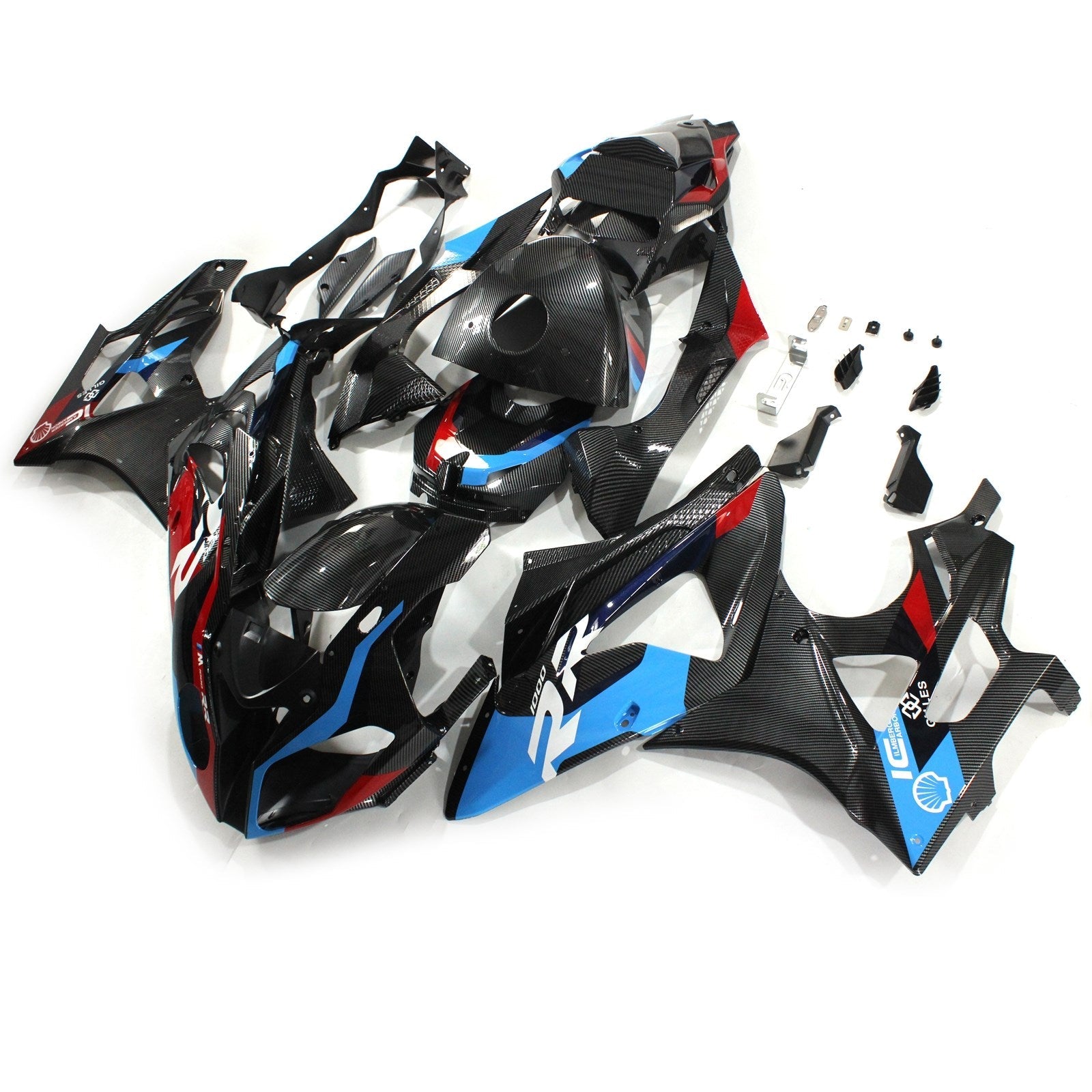 2009-2014 BMW S1000RR Kit de carénage carrosserie plastique ABS