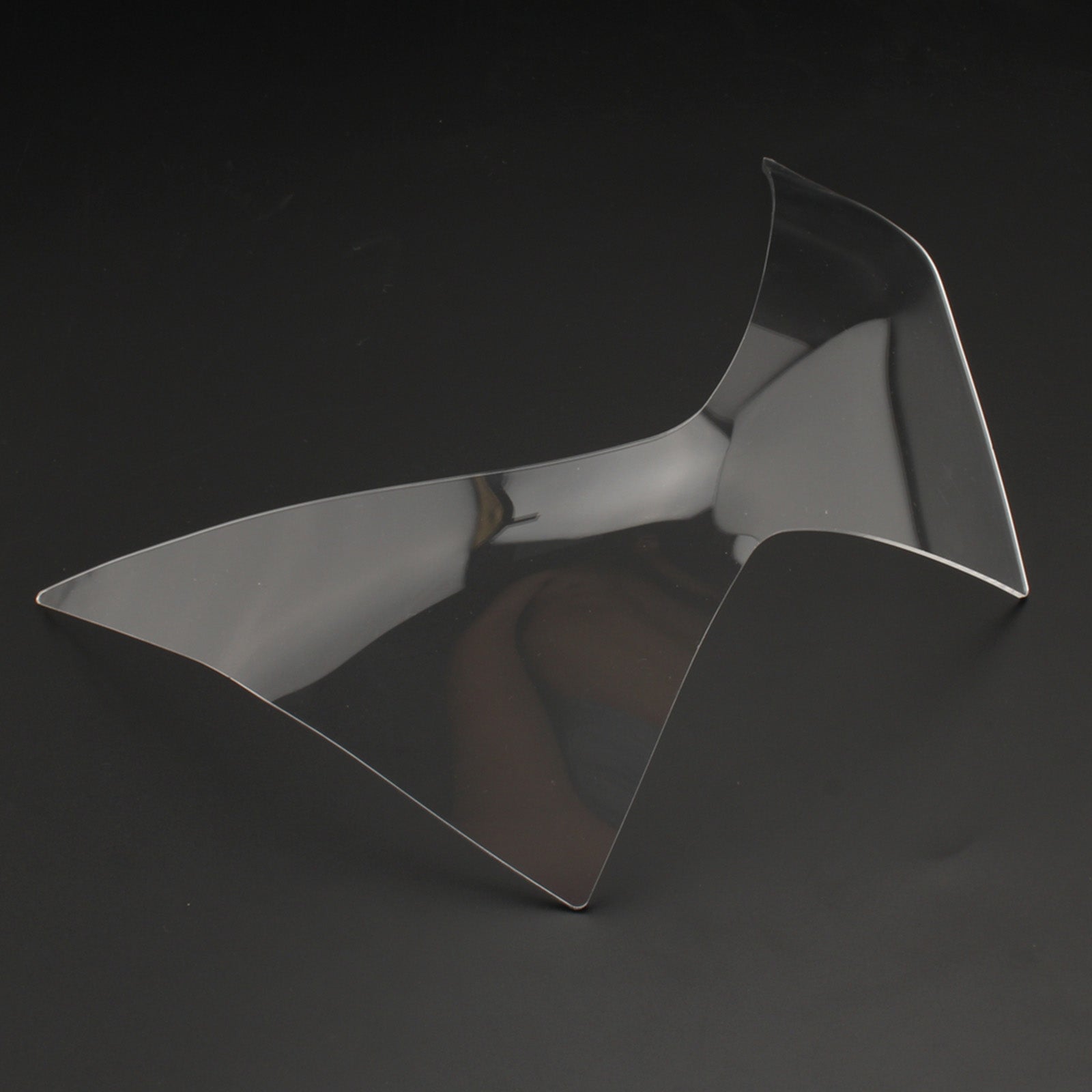 Protector de lente de faro delantero apto para Kawasaki Z250 Z300 Z800 13-16 humo genérico