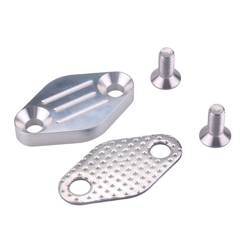 EGR -pluggavgasgrenrörsblock av plattan för LS Silverado 4.8L 5.3L 6.0L Generic