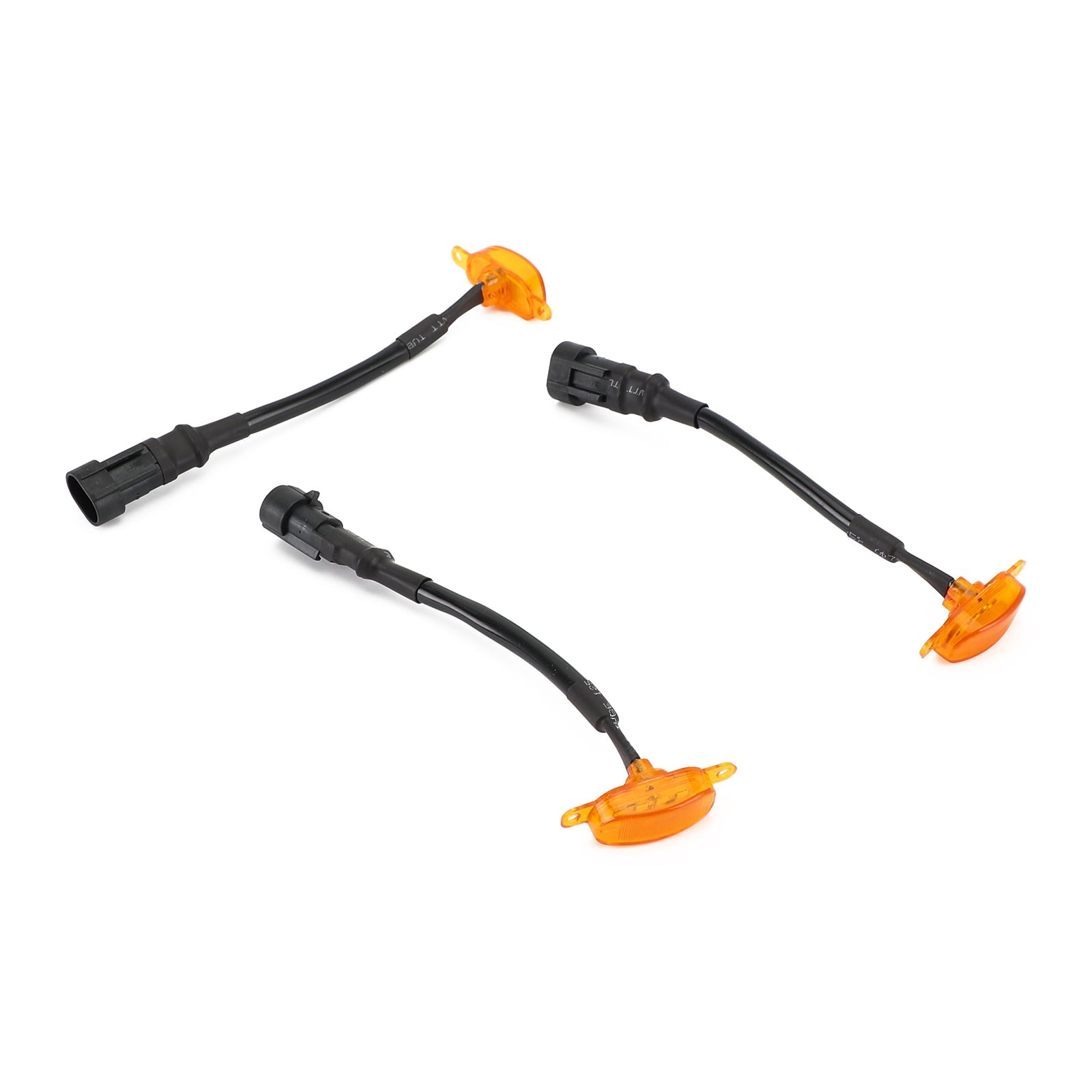 3 stks Amber Lens Amber LED Lamp Raptor Grille Running Light fit Ford F-150 Generiek