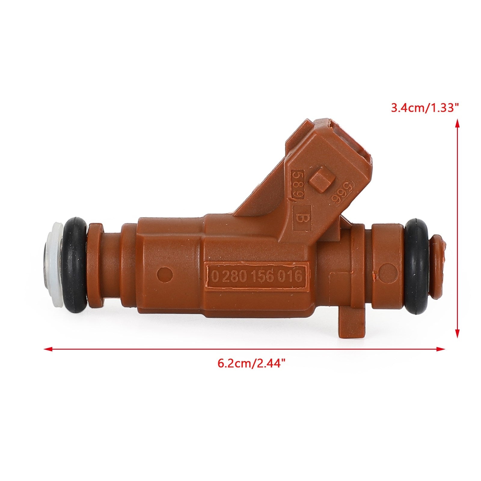 Areyourshop 1pcs bränsleinsprutare 0280156016 Fit Mercedes S500 G500 SL500 E500 CLK50 5.0L 4.3L