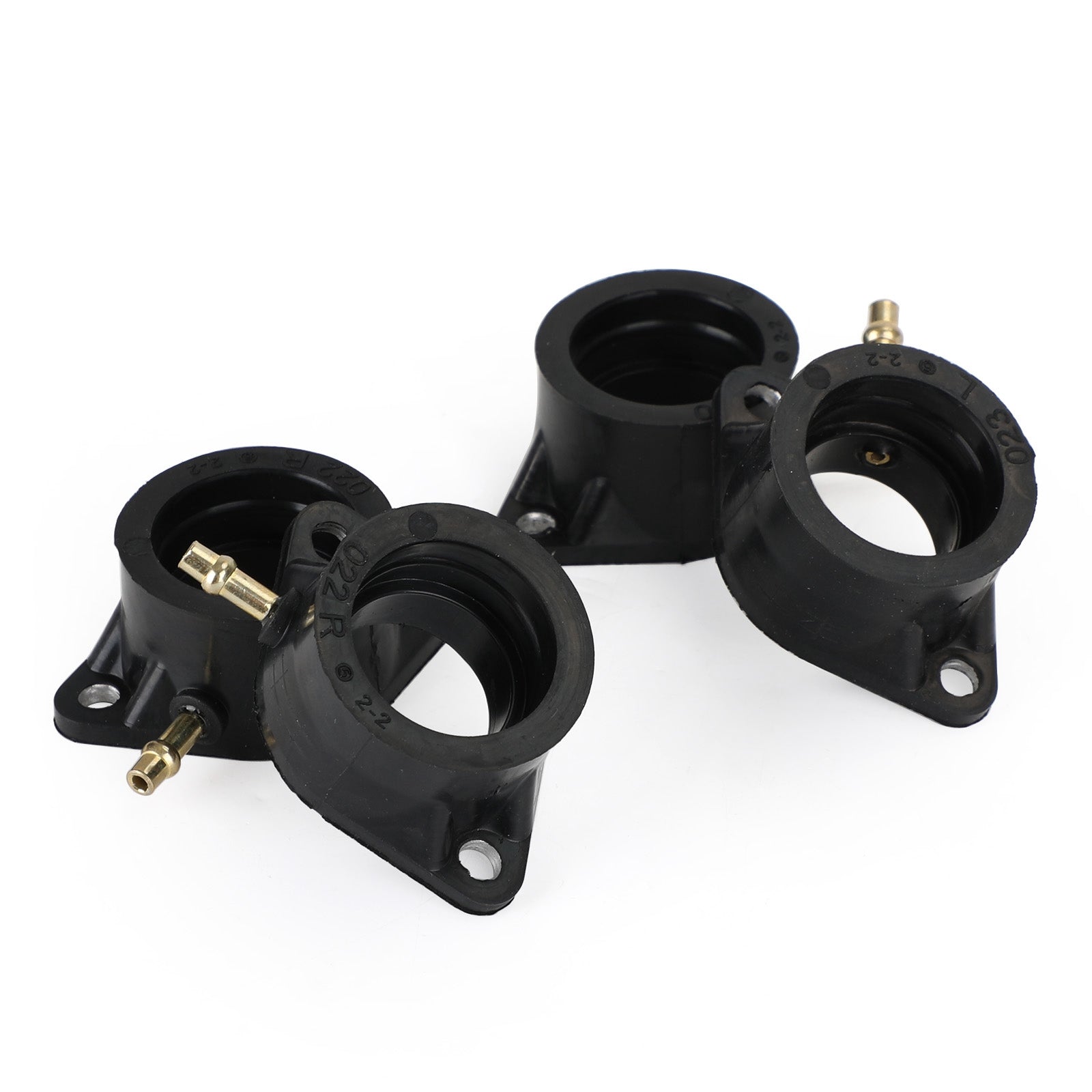 COLLECTEUR D'ADMISSION DE CARBURATEUR CARB 2 GAUCHE 2 DROITE Pour KAWASAKI 16065-028 16065-029 Générique