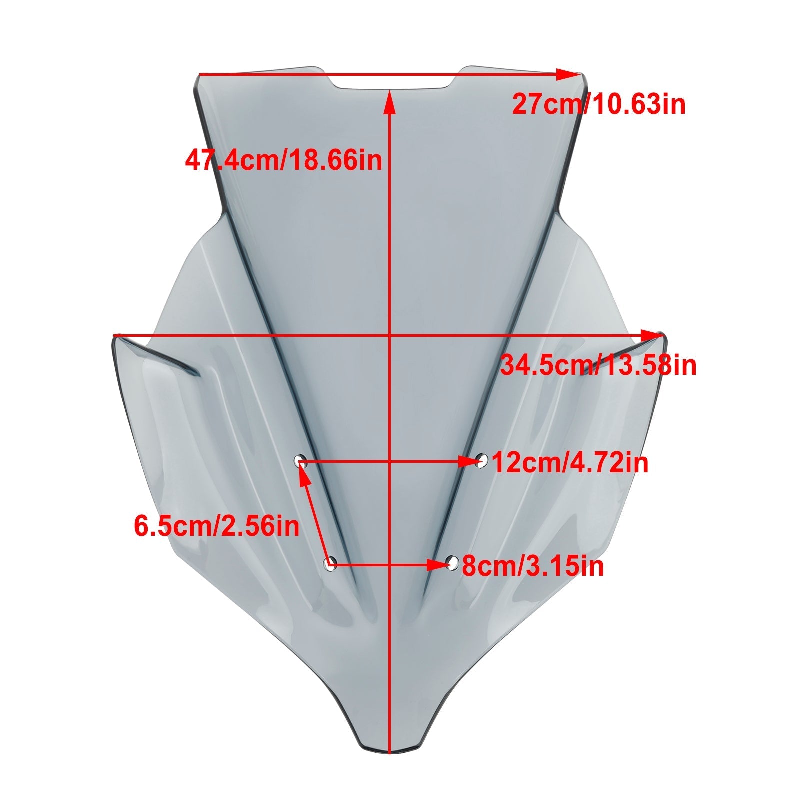 Yamaha MT 10 MT-10 2022 ABS MOTOCYCILY Windshield Windscreen